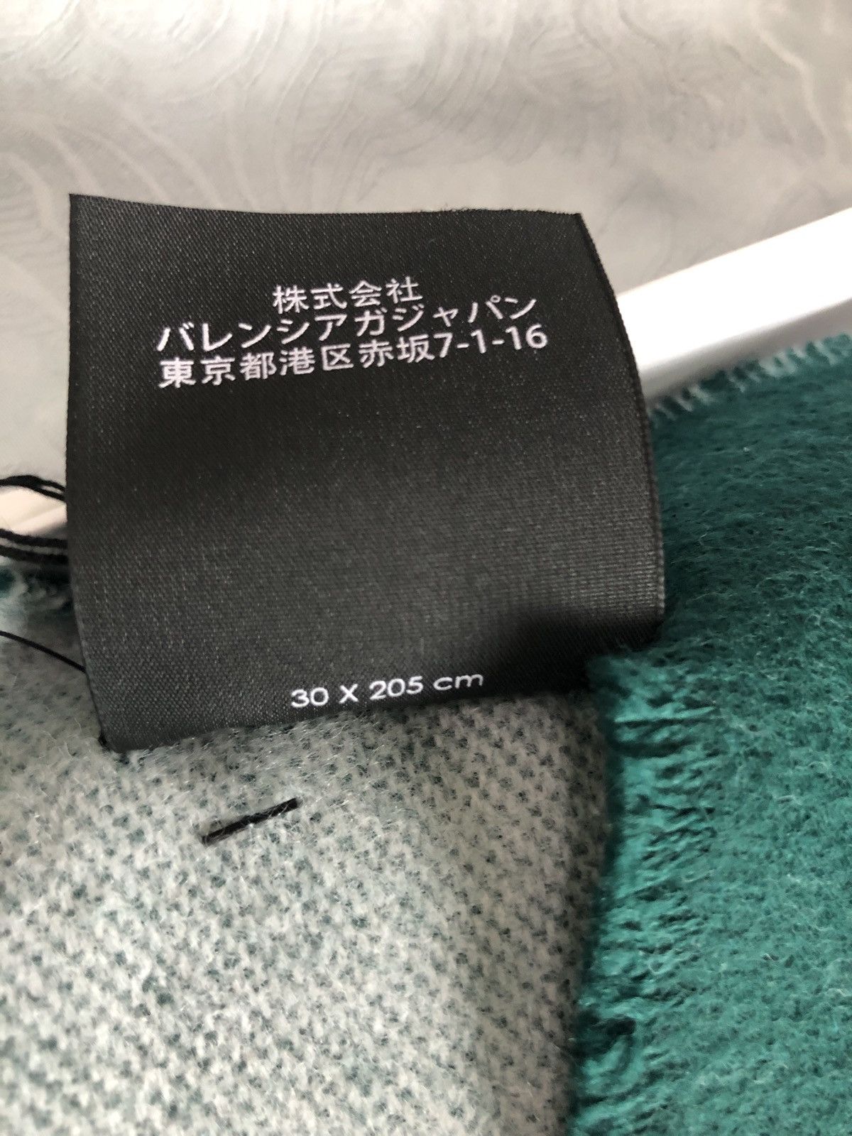 Balenciaga Balenciaga Logo-Jacquard Wool Scarf Size ONE SIZE - 9 Thumbnail