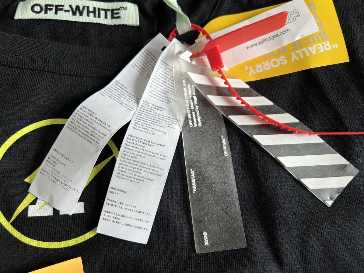 Fragment Design Off-White x Fragment t-shirt size L Size US L / EU 52-54 / 3 - 5 Thumbnail