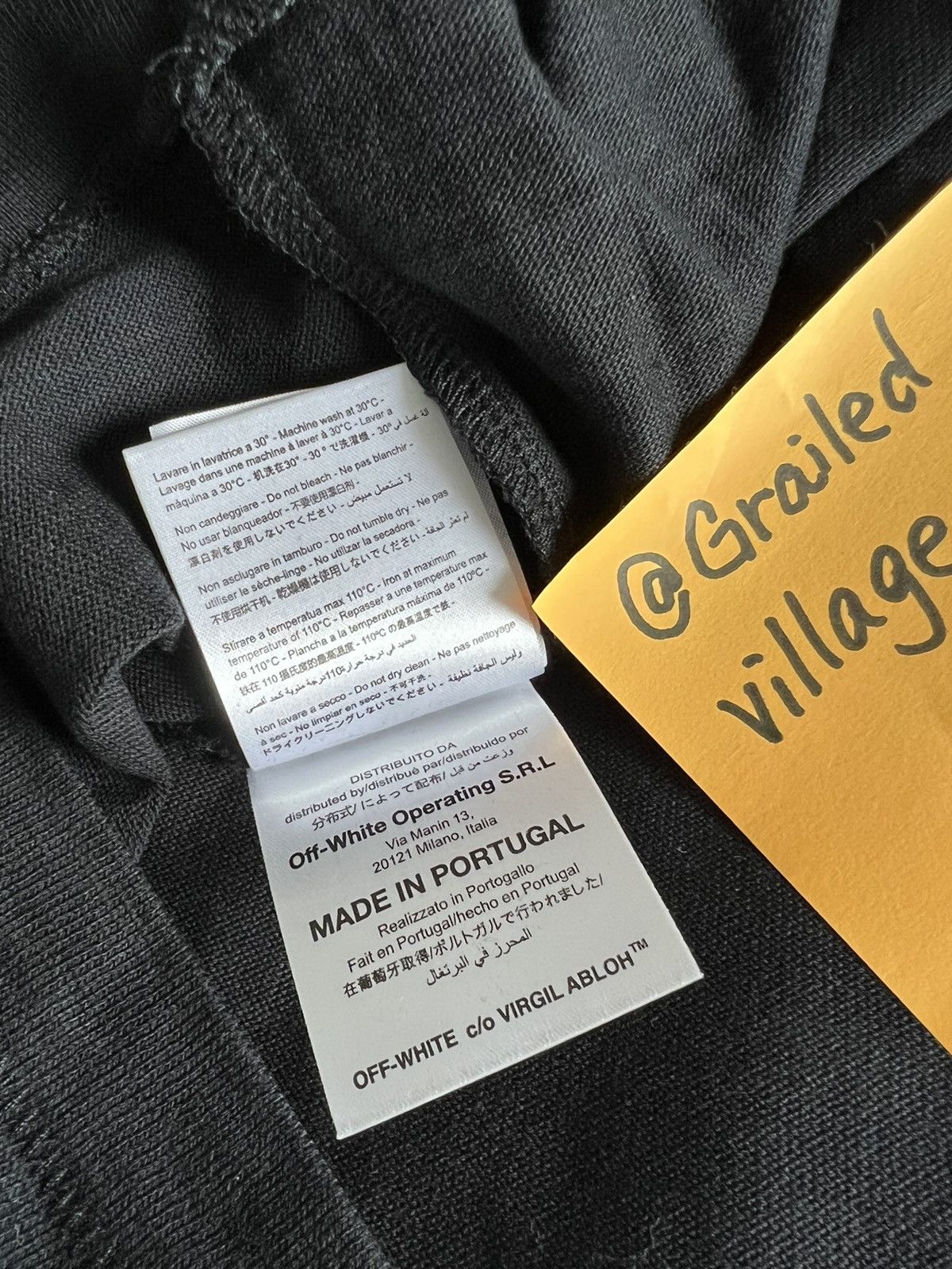 Fragment Design Off-White x Fragment t-shirt size L Size US L / EU 52-54 / 3 - 8 Thumbnail