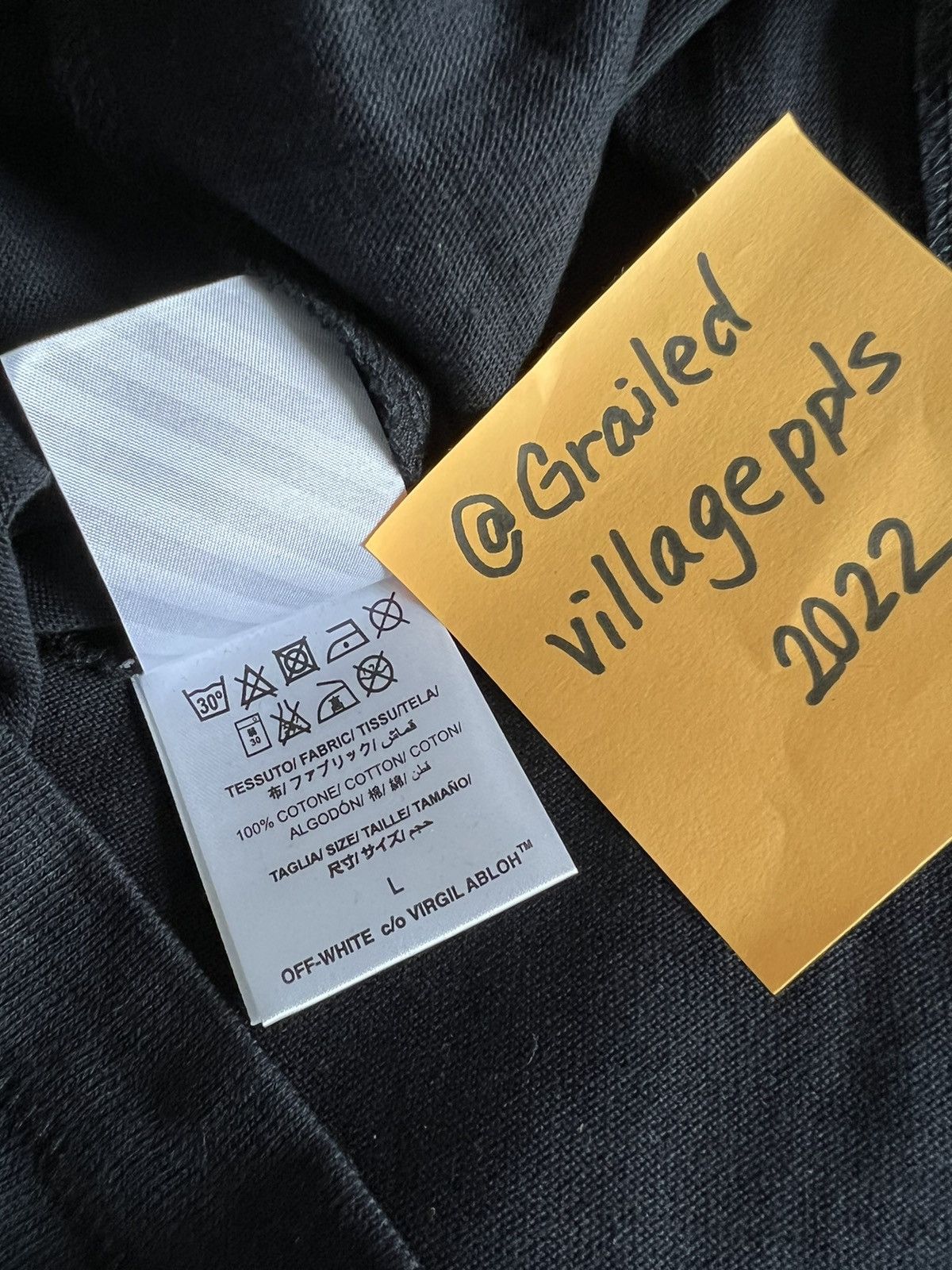 Fragment Design Off-White x Fragment t-shirt size L Size US L / EU 52-54 / 3 - 7 Thumbnail