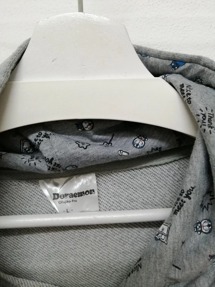 Japanese Brand DORAEMON Big Print Hoodie Size US L / EU 52-54 / 3 - 3 Thumbnail