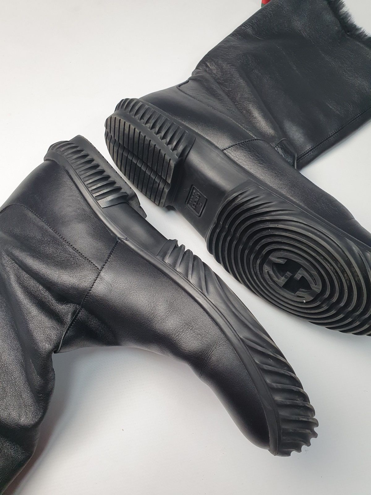 Gucci Gucci Leather Boots Size US 9 / EU 42 - 1 Thumbnail