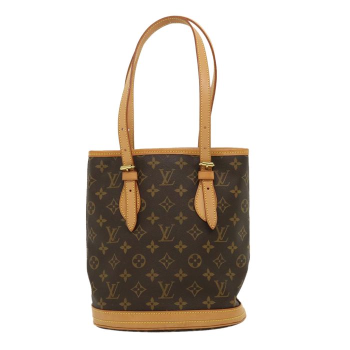 Louis Vuitton Bucket PM Shoulder Tote Bag M42238 / Louis Vuitton