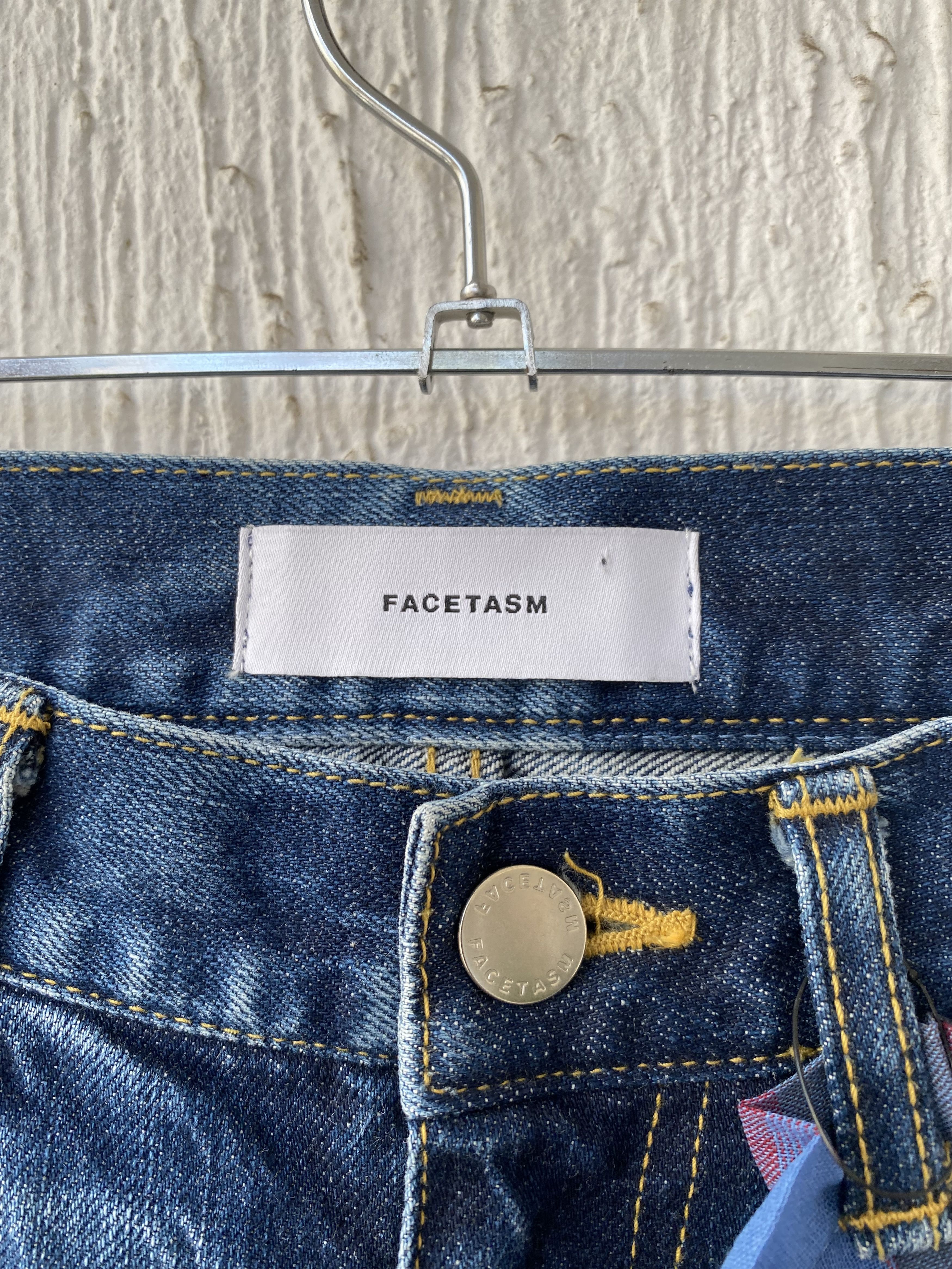 Facetasm BNWOT SS17 runway pleated skirt jeans Size US 28 / EU 44 - 5 Thumbnail