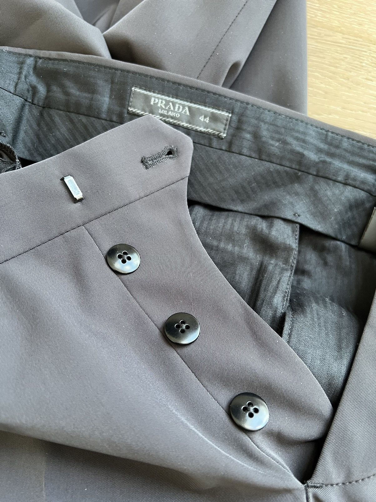 Prada PRADA Pantalone Pants Trousers T44 Fumo Size US 28 / EU 44 - 8 Thumbnail