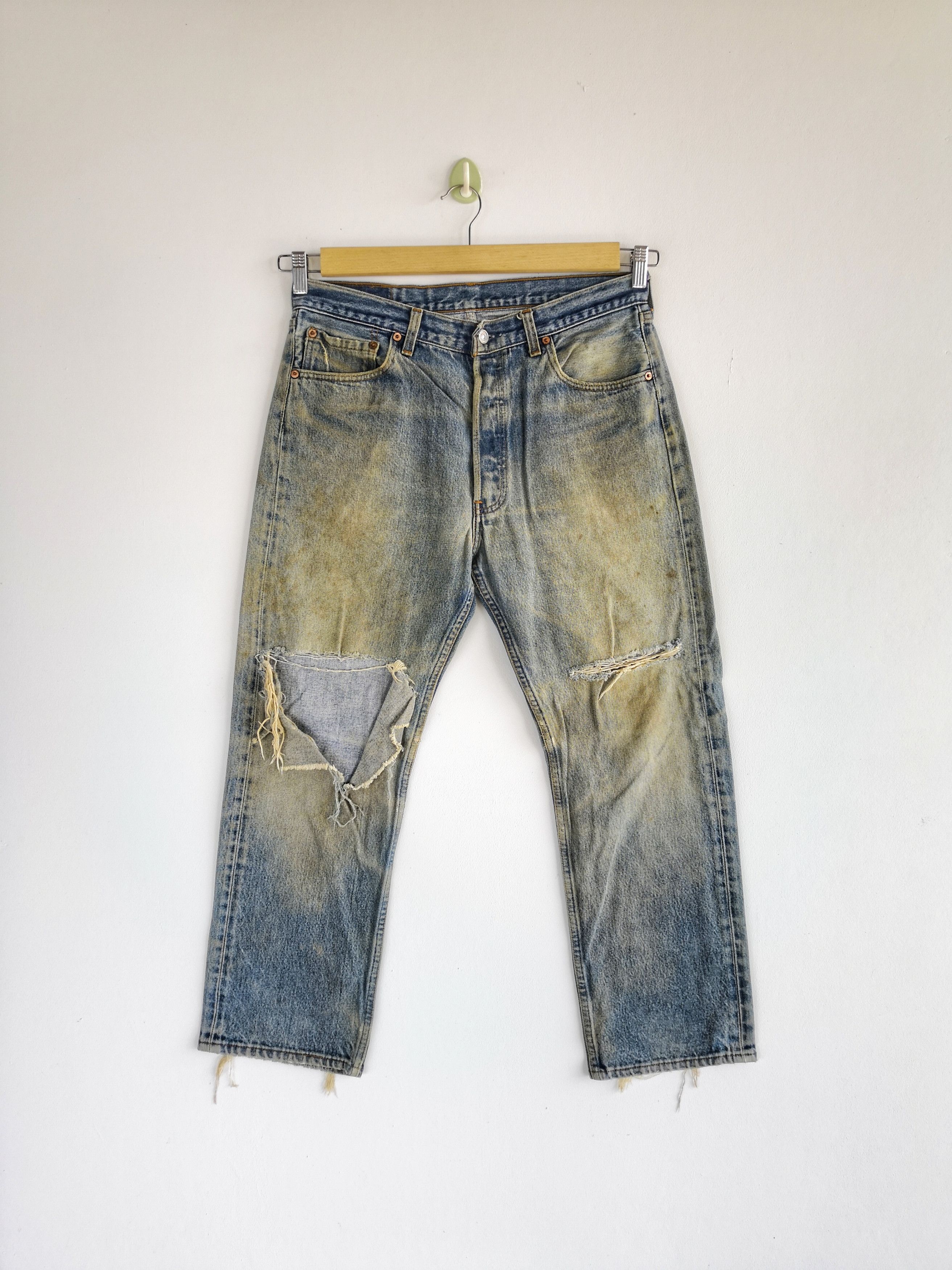 Vintage Levis 501xx Distressed Jeans Levi