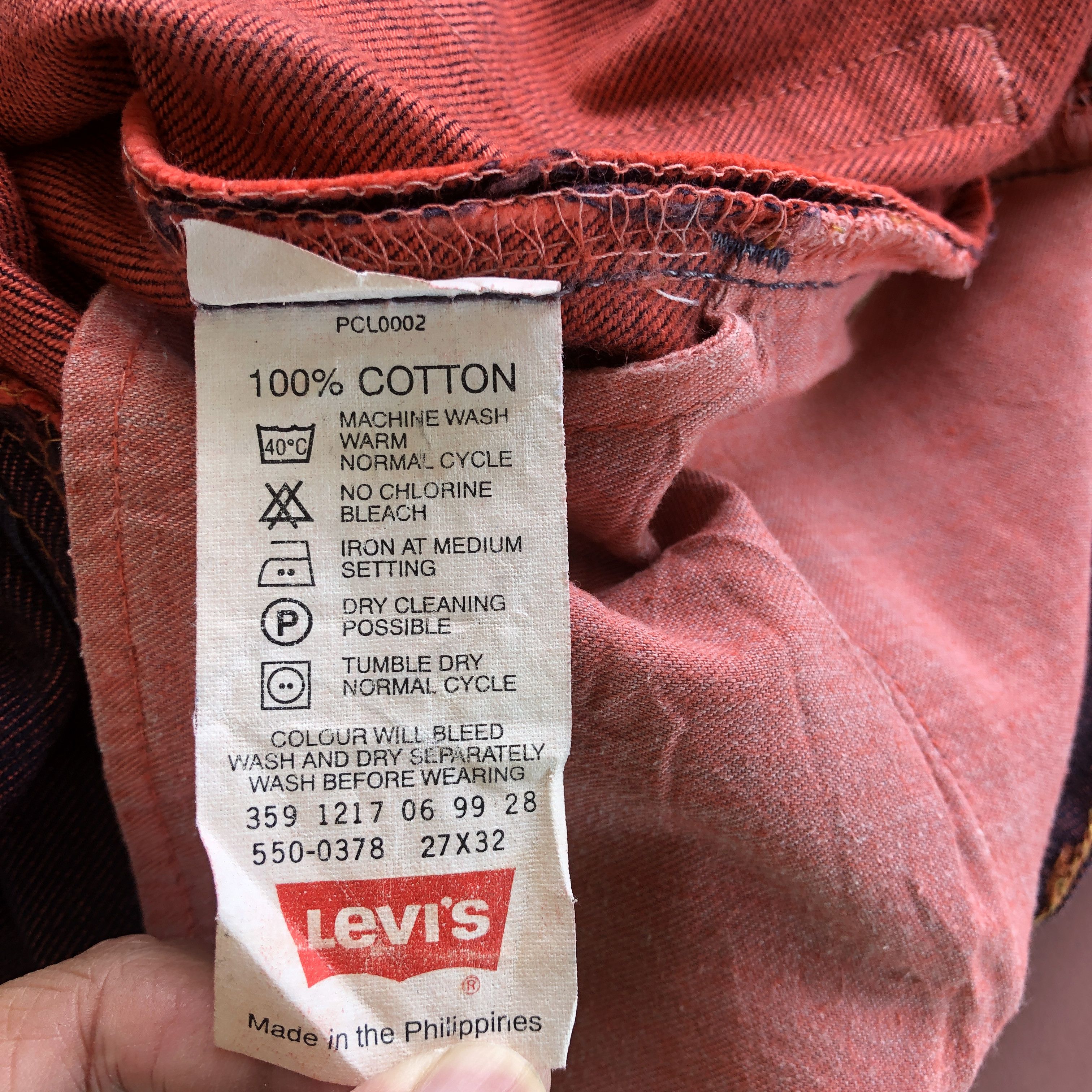 Levi's Vintage Levi's Jeans Purple Flare Levis 550 Denim Pants Size 26" / US 2 / IT 38 - 12 Thumbnail