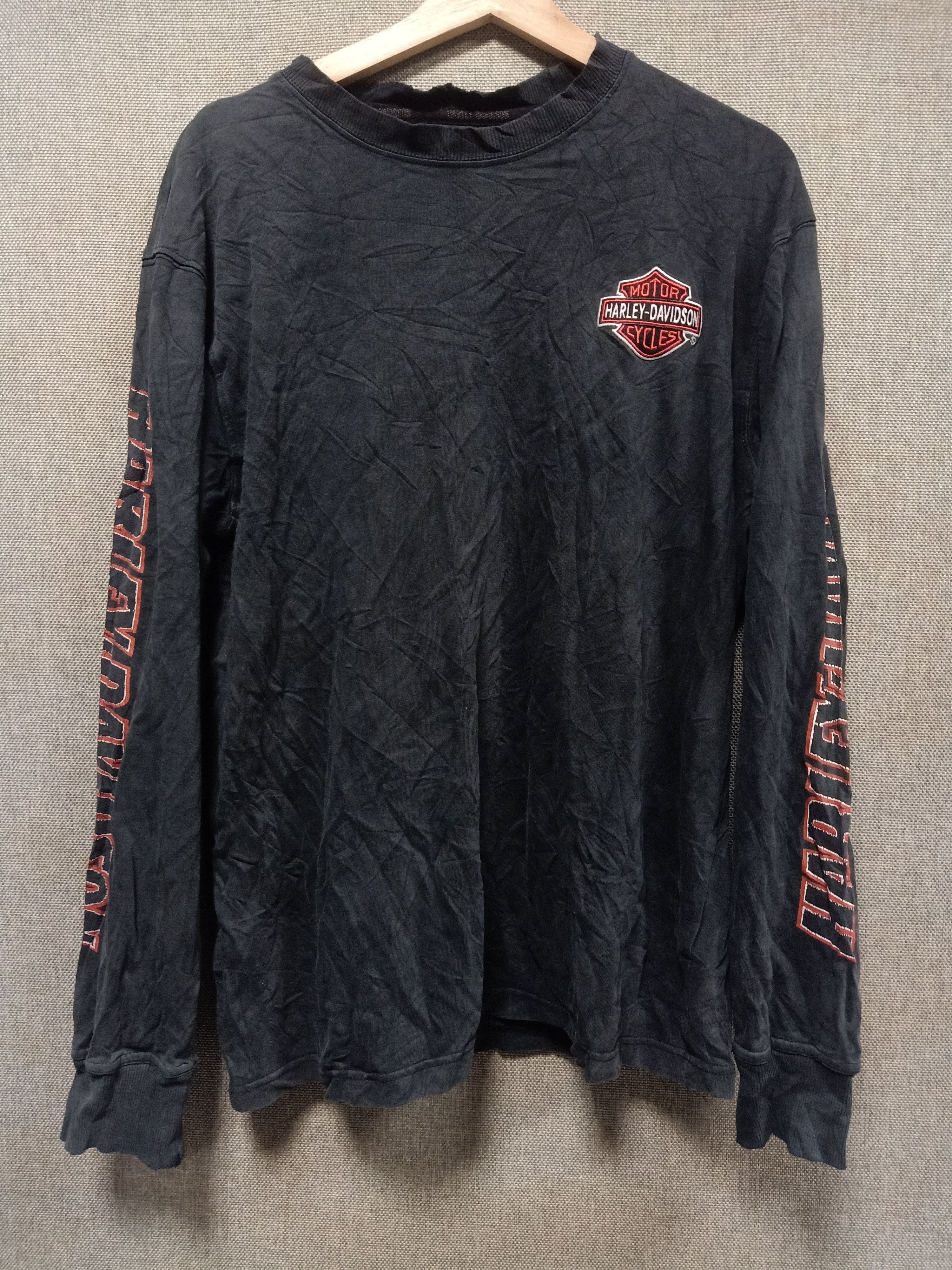 Harley Davidson vintage t shirt long sleeve harley davidson Size US L / EU 52-54 / 3 - 1 Thumbnail