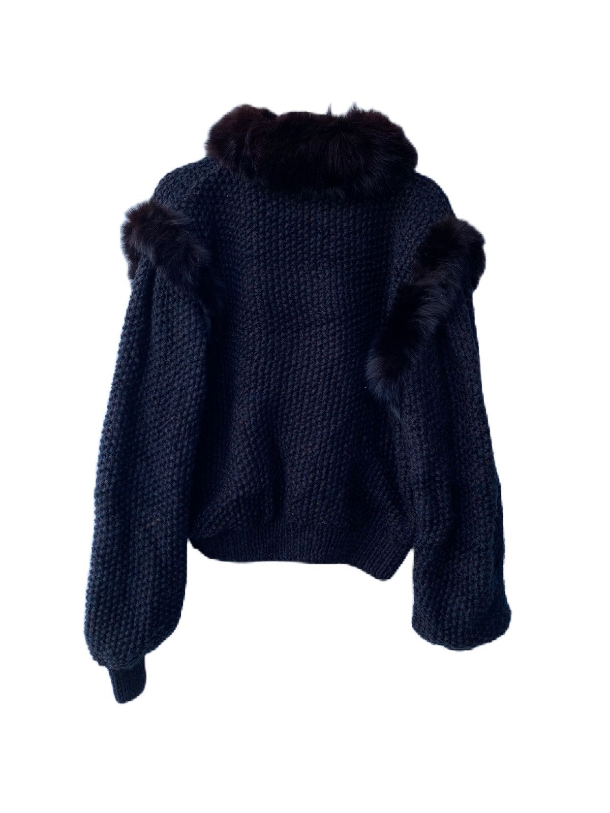 Other UNBRANDED JACKET KNIT FUR JACKET LUXURY STYLE MISSING TAG Size M / US 6-8 / IT 42-44 - 4 Thumbnail