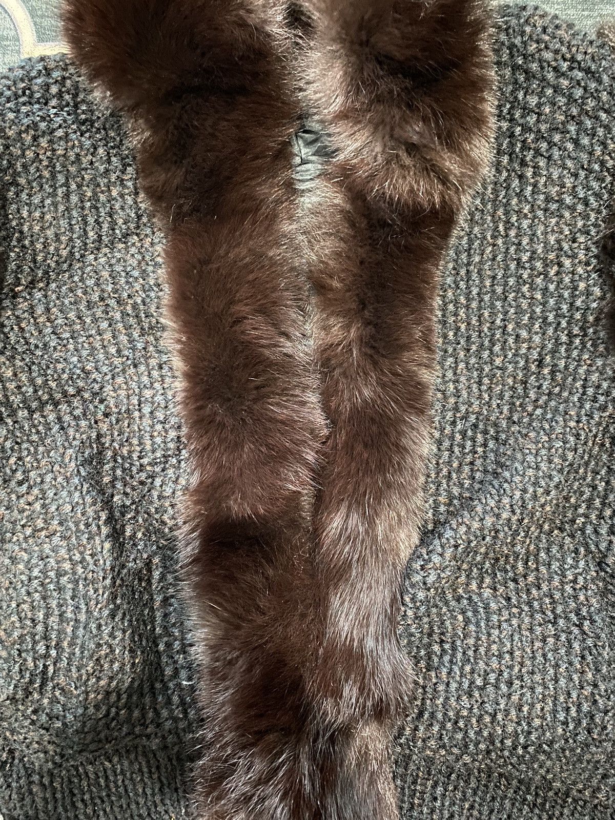 Other UNBRANDED JACKET KNIT FUR JACKET LUXURY STYLE MISSING TAG Size M / US 6-8 / IT 42-44 - 10 Thumbnail