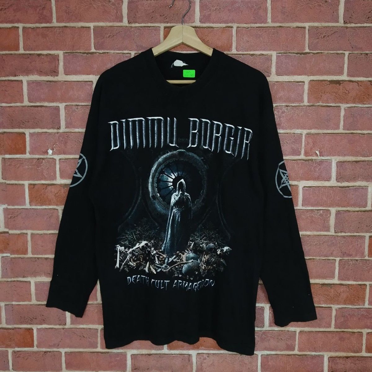 Band Tees Vintage Dimmu Borgir Black Metal Band Promo Music Tour Tee Size US L / EU 52-54 / 3 - 1 Thumbnail
