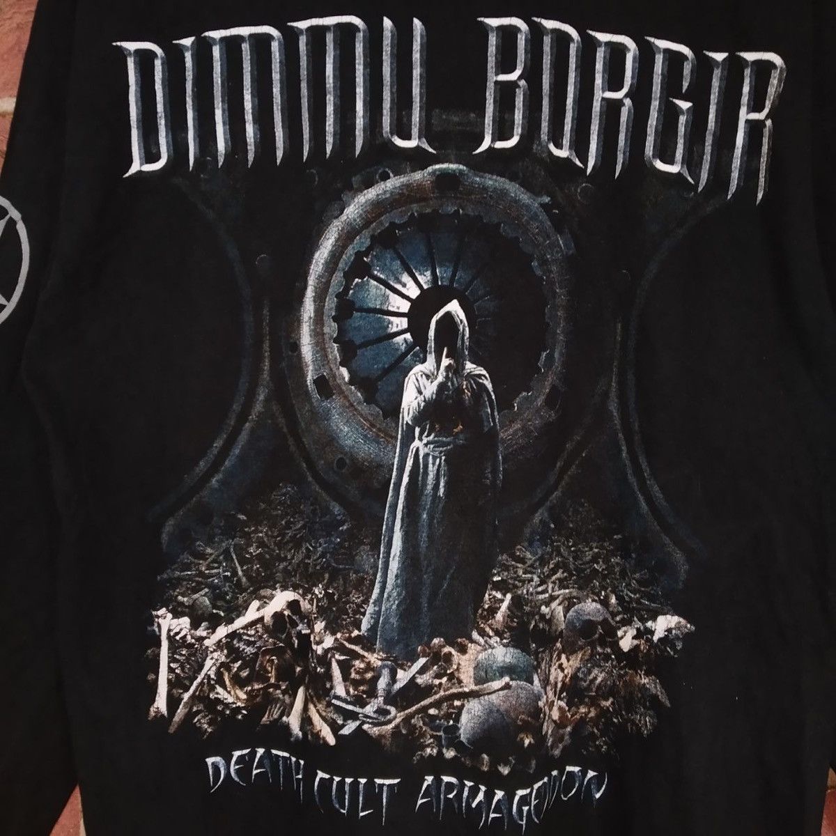 Band Tees Vintage Dimmu Borgir Black Metal Band Promo Music Tour Tee Size US L / EU 52-54 / 3 - 3 Thumbnail
