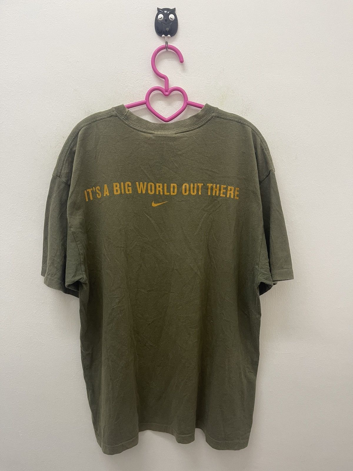 Nike Rare Vintage NIKE Get Out Spell Out Size US M / EU 48-50 / 2 - 5 Thumbnail