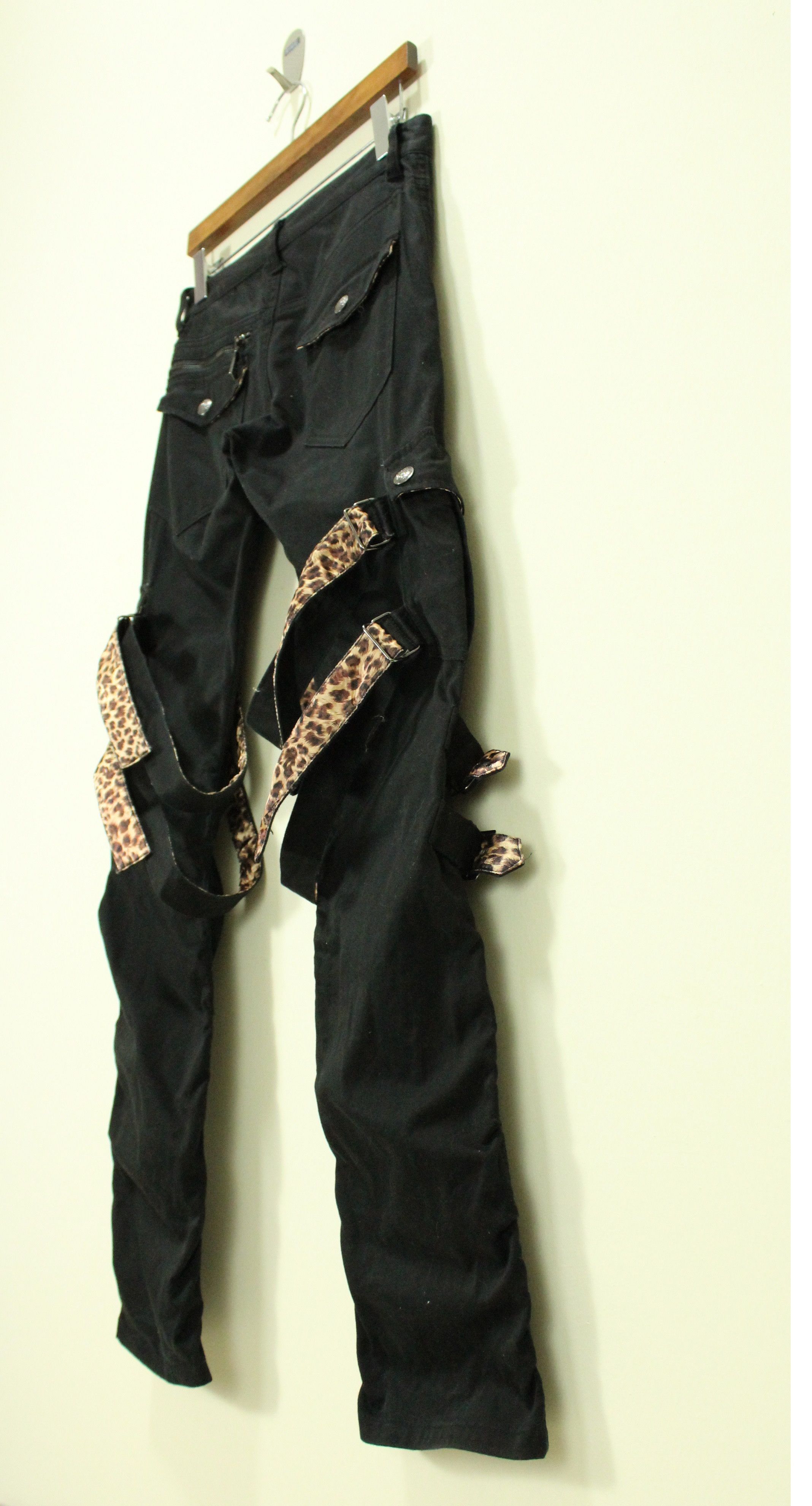 Beauty Beast SICK 🔥 BGSHO Pants Bondage Rebel Low Rise Stretchy Size US 30 / EU 46 - 15 Thumbnail