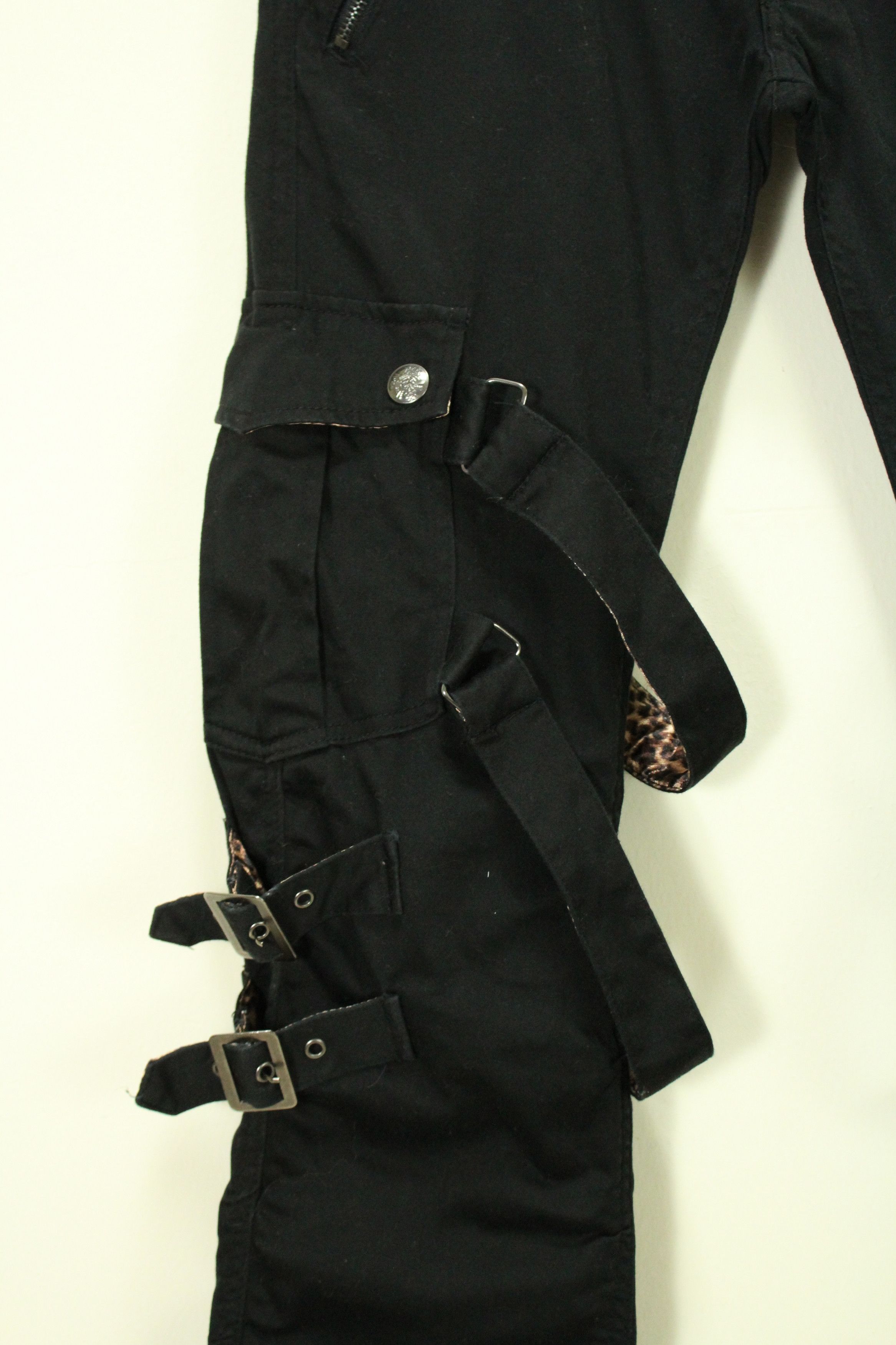 Beauty Beast SICK 🔥 BGSHO Pants Bondage Rebel Low Rise Stretchy Size US 30 / EU 46 - 7 Thumbnail