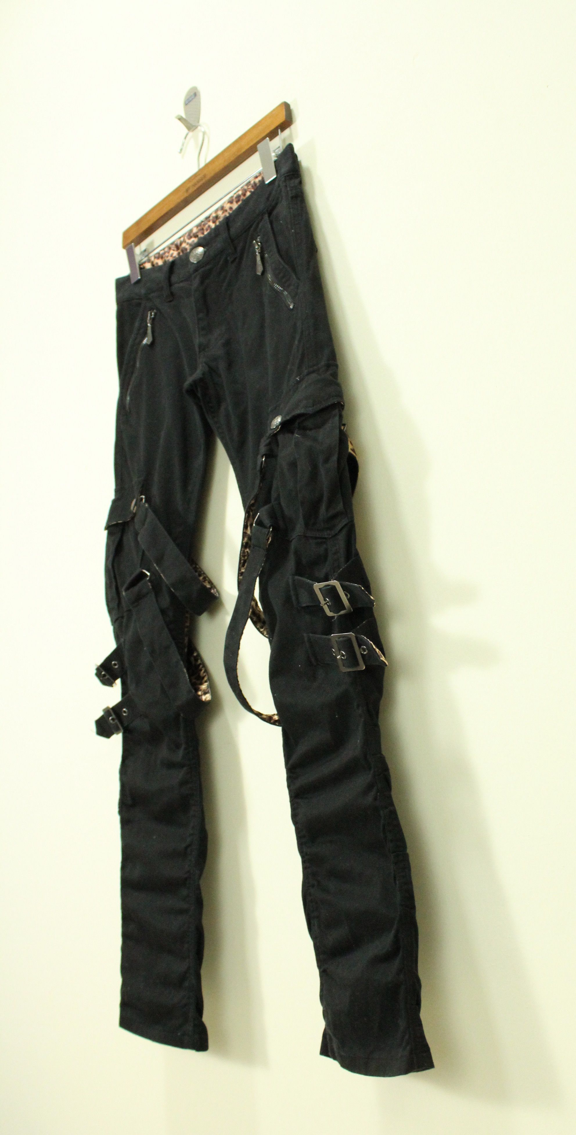 Beauty Beast SICK 🔥 BGSHO Pants Bondage Rebel Low Rise Stretchy Size US 30 / EU 46 - 9 Thumbnail