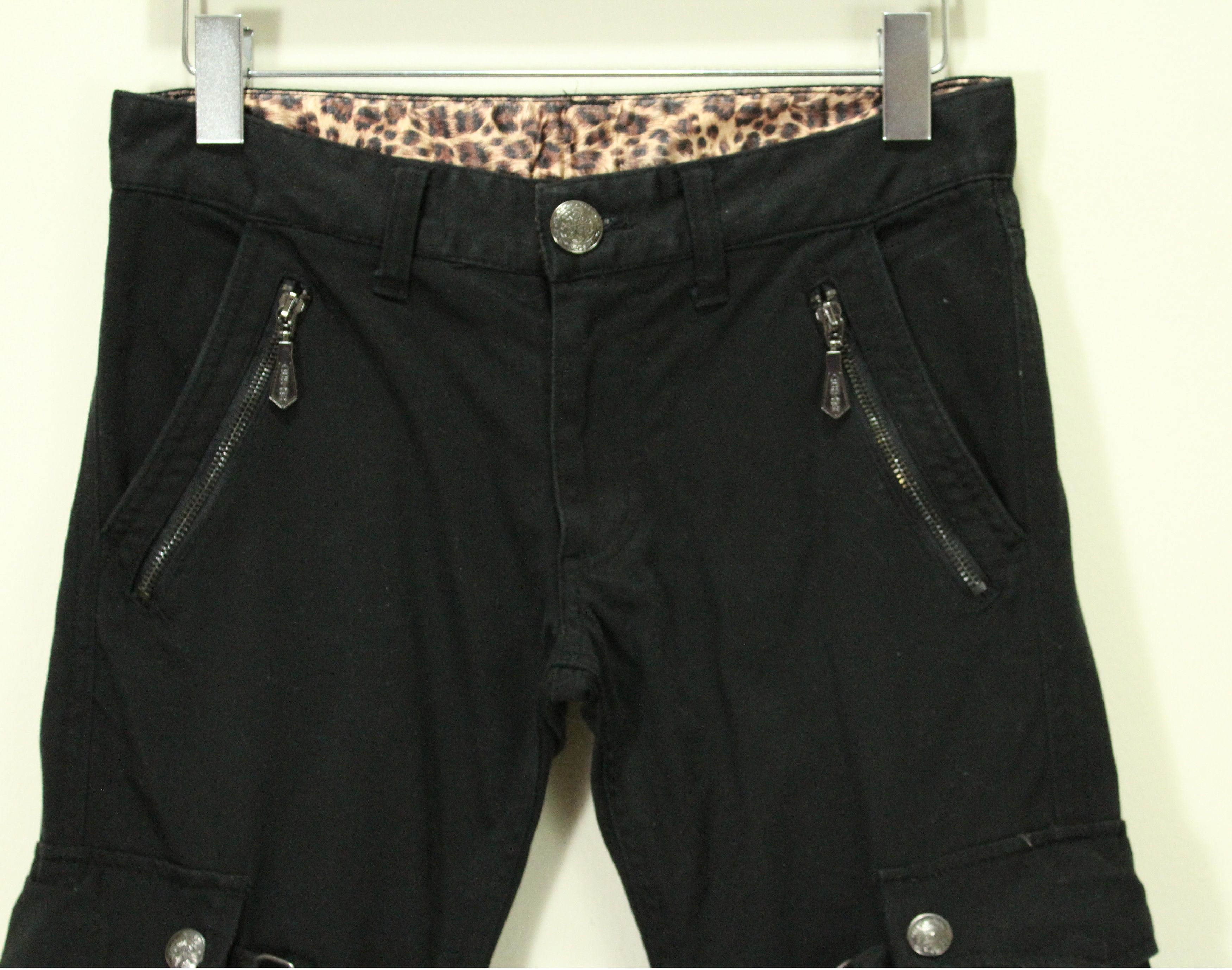 Beauty Beast SICK 🔥 BGSHO Pants Bondage Rebel Low Rise Stretchy Size US 30 / EU 46 - 4 Thumbnail