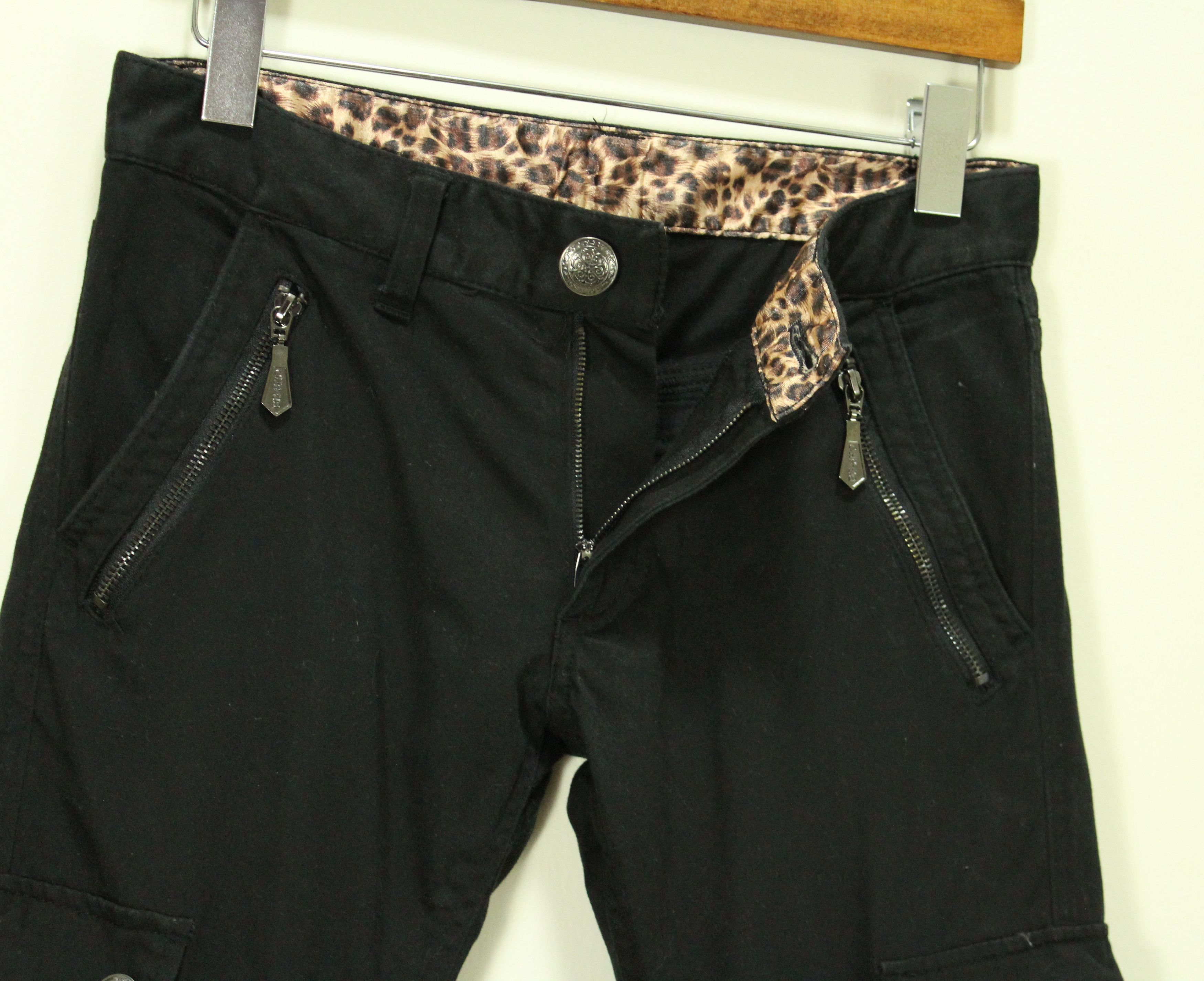 Beauty Beast SICK 🔥 BGSHO Pants Bondage Rebel Low Rise Stretchy Size US 30 / EU 46 - 16 Thumbnail