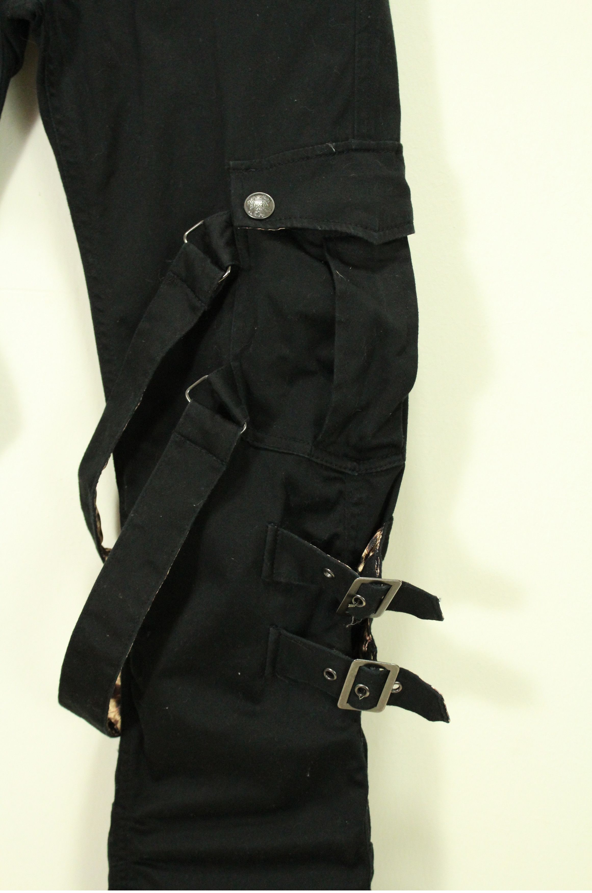 Beauty Beast SICK 🔥 BGSHO Pants Bondage Rebel Low Rise Stretchy Size US 30 / EU 46 - 5 Thumbnail