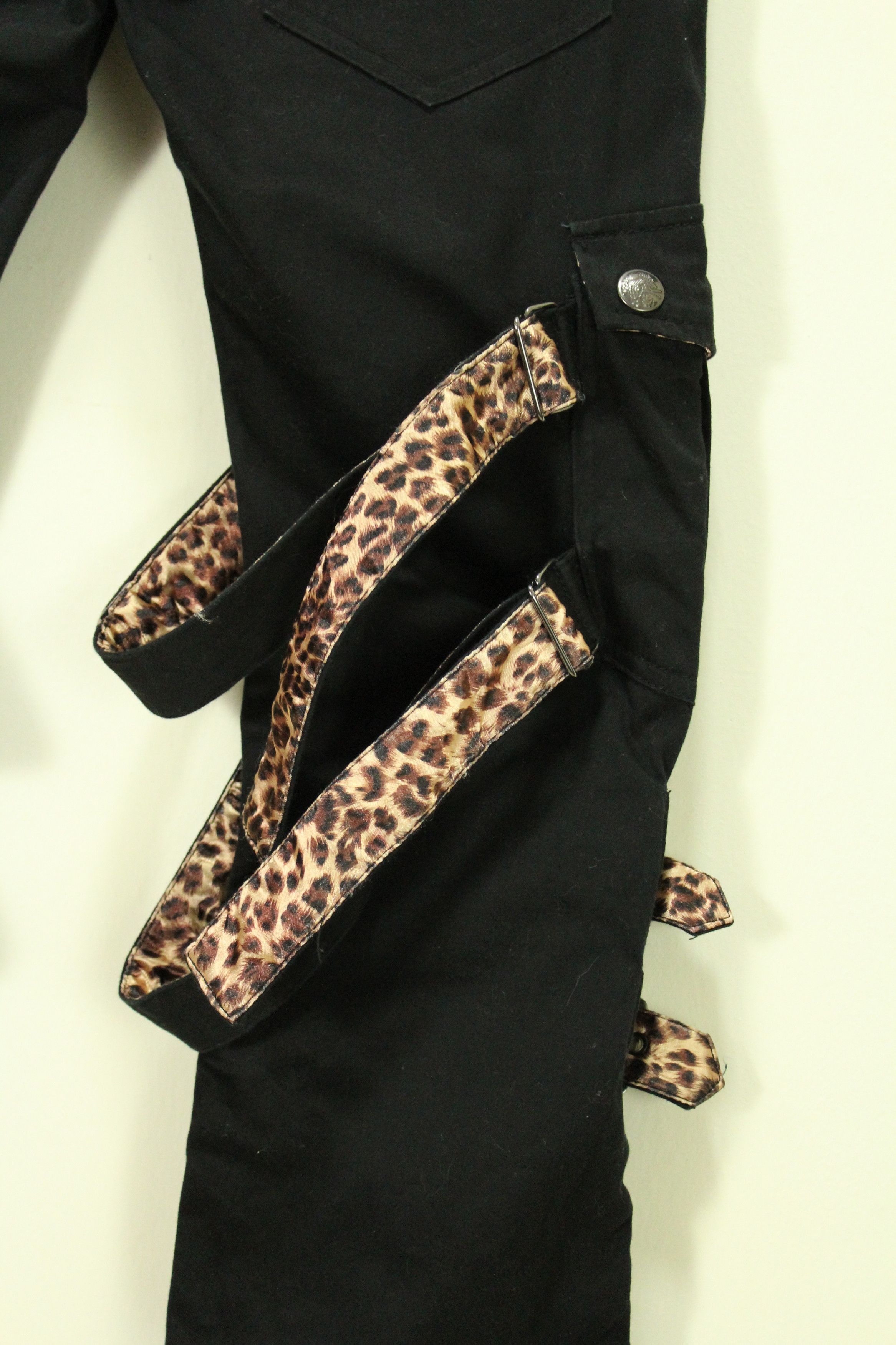 Beauty Beast SICK 🔥 BGSHO Pants Bondage Rebel Low Rise Stretchy Size US 30 / EU 46 - 11 Thumbnail