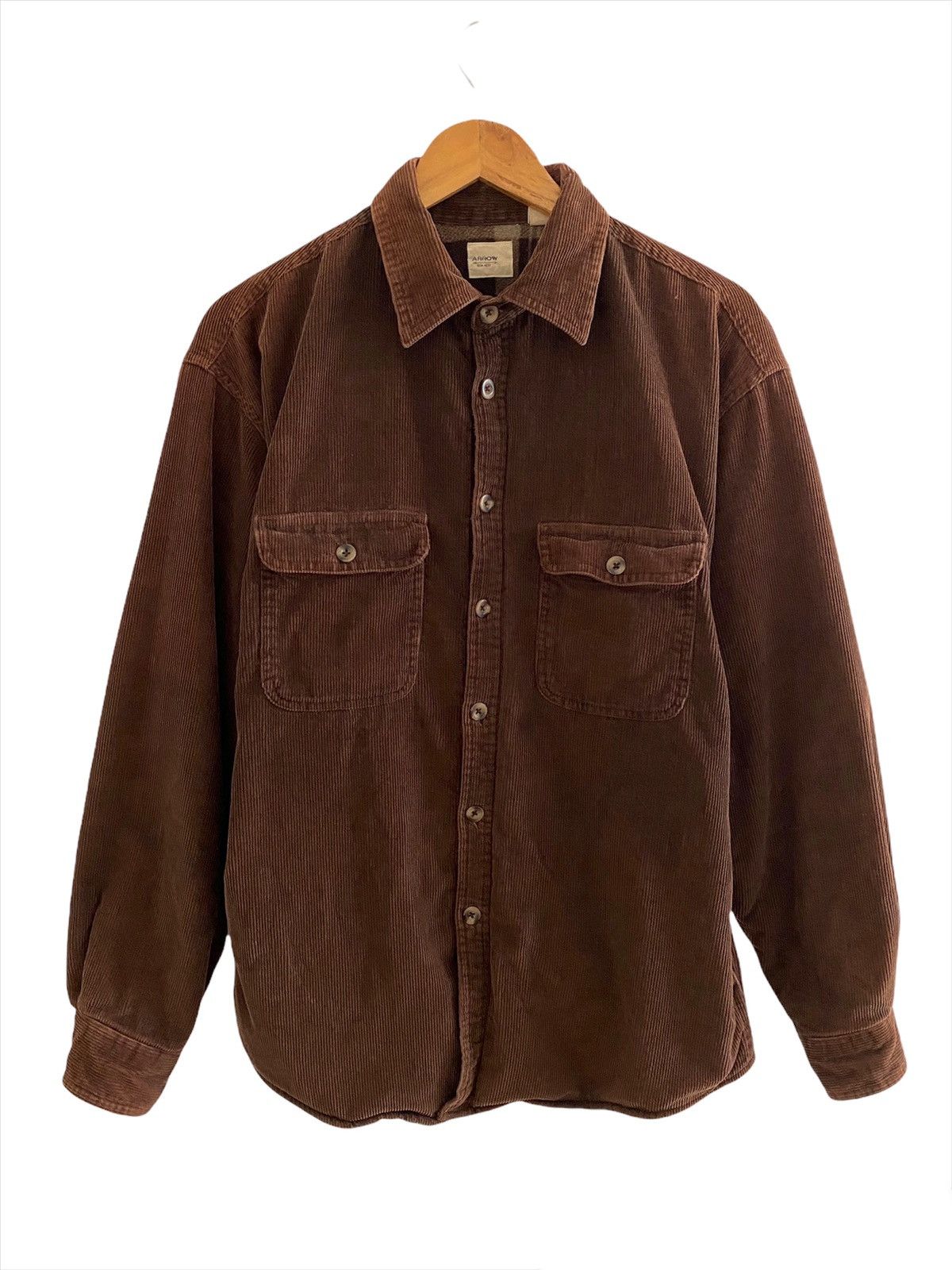 Arrow × Flannel × Vintage Arrow corduroy Button Shirt Size US M / EU 48-50 / 2 - 2 Thumbnail