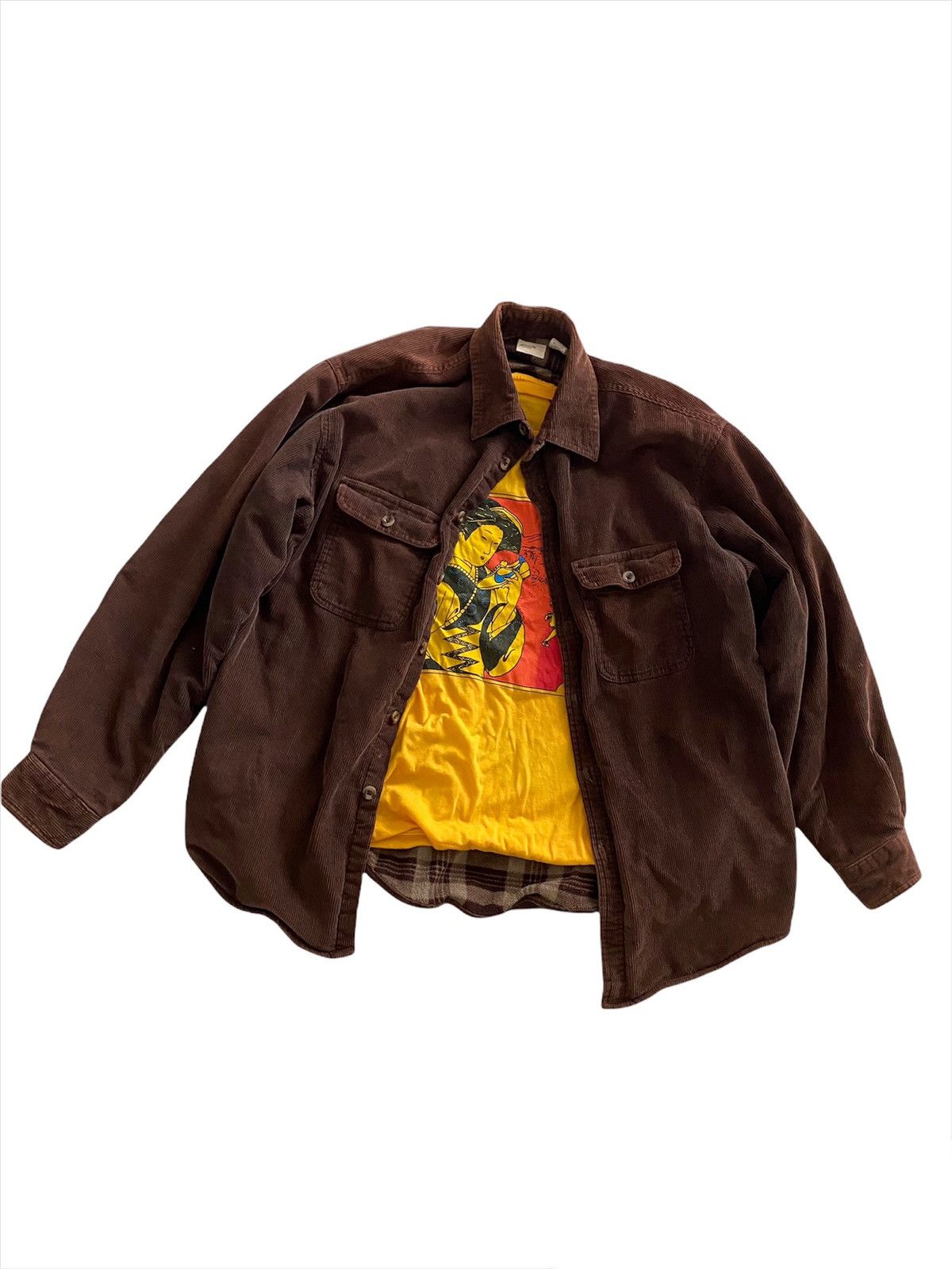 Arrow × Flannel × Vintage Arrow corduroy Button Shirt Size US M / EU 48-50 / 2 - 1 Thumbnail