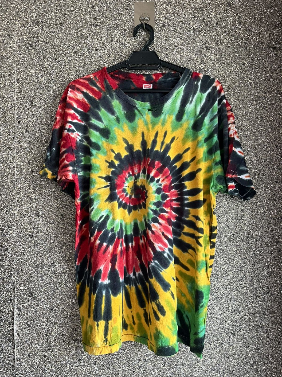 image of Vintage Tshirt Ft57 in Tie Dye, Men's (Size XL)