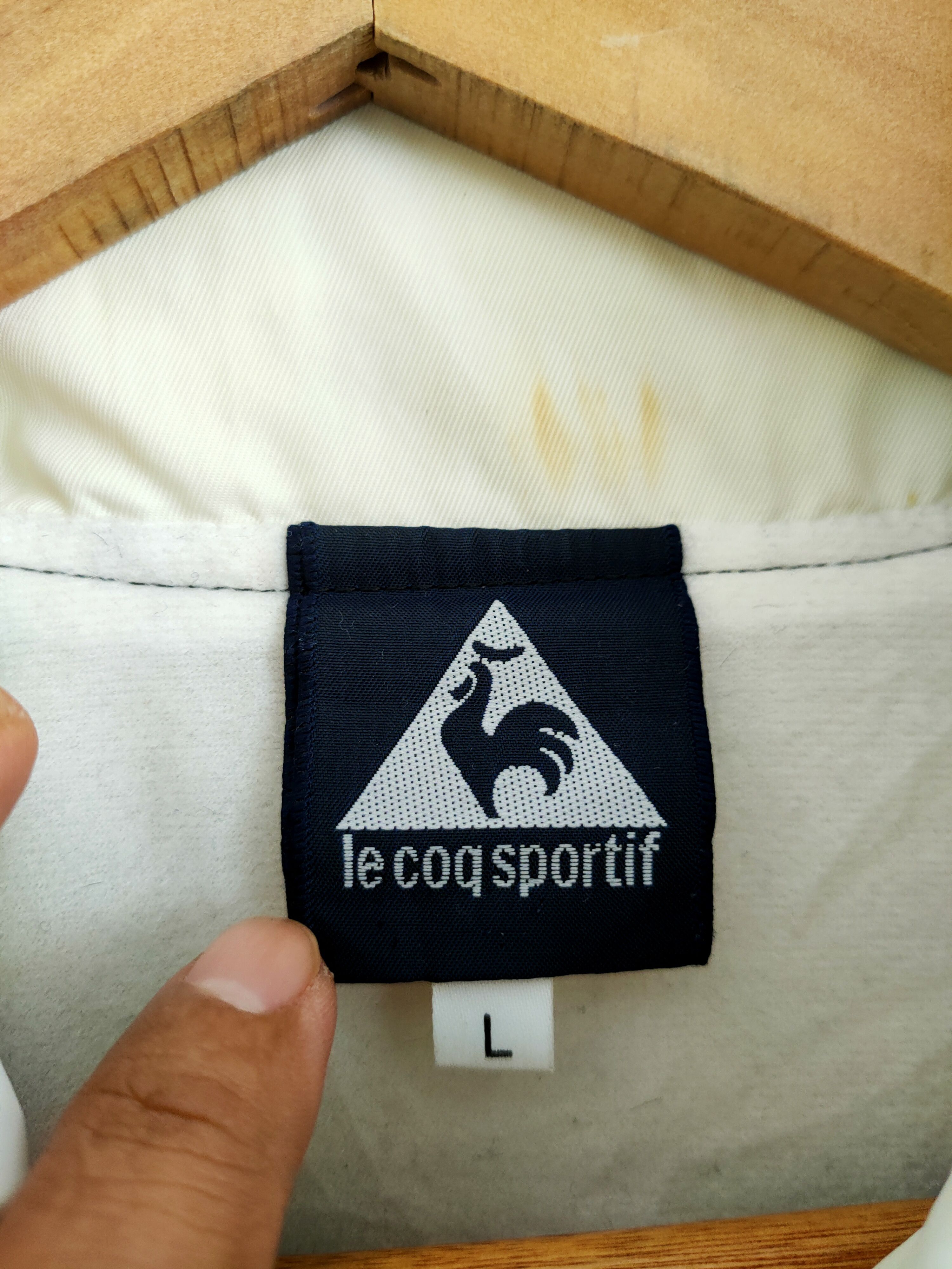Le Coq Sportif Vintage Windbreaker Le Coq Sportif Jacket Size US L / EU 52-54 / 3 - 5 Thumbnail