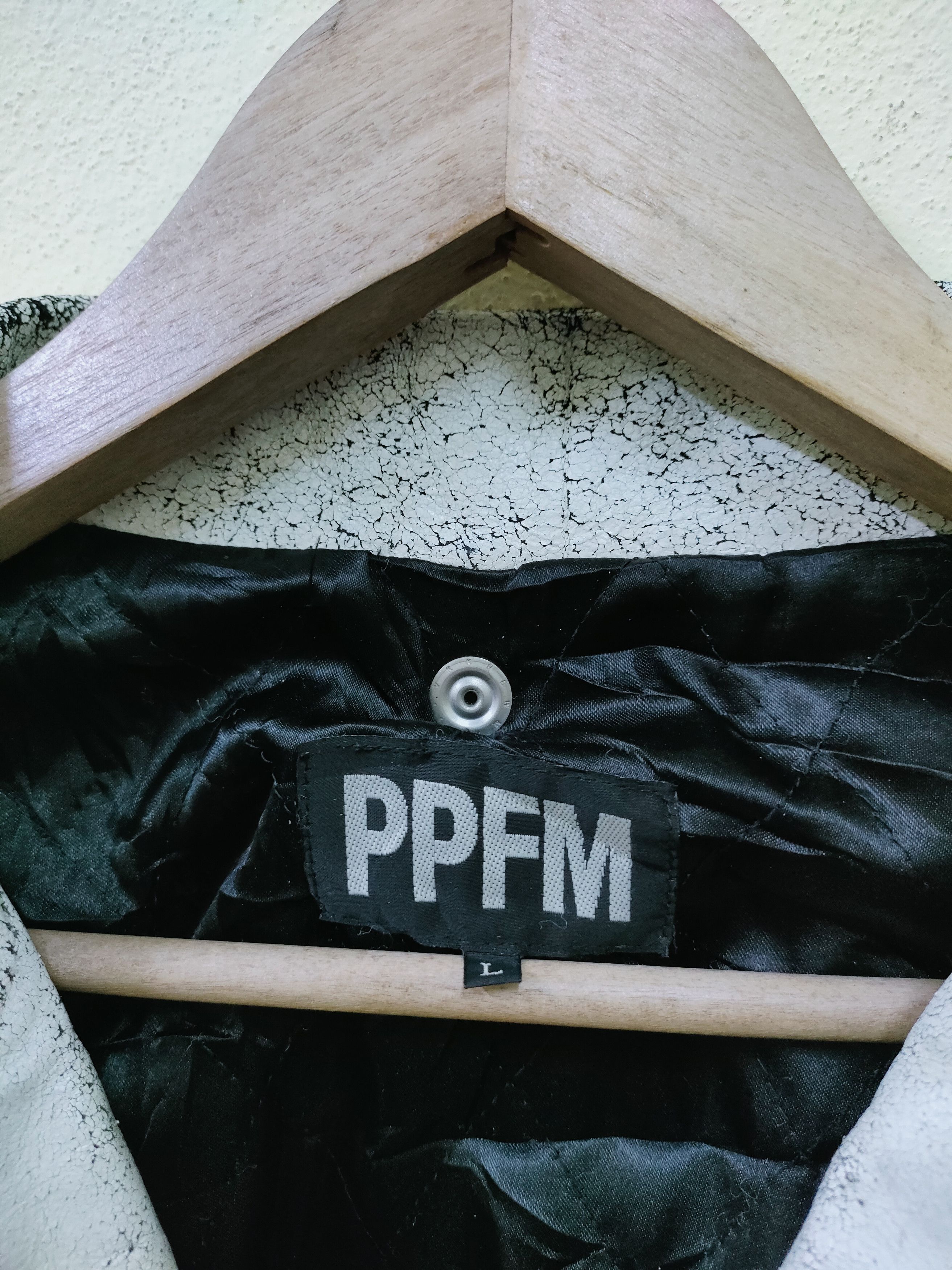 PPFM × The Smiths 🔥 Steals 🔥 PPFM Double Collar Biker Leather Jacket Size US M / EU 48-50 / 2 - 14 Thumbnail