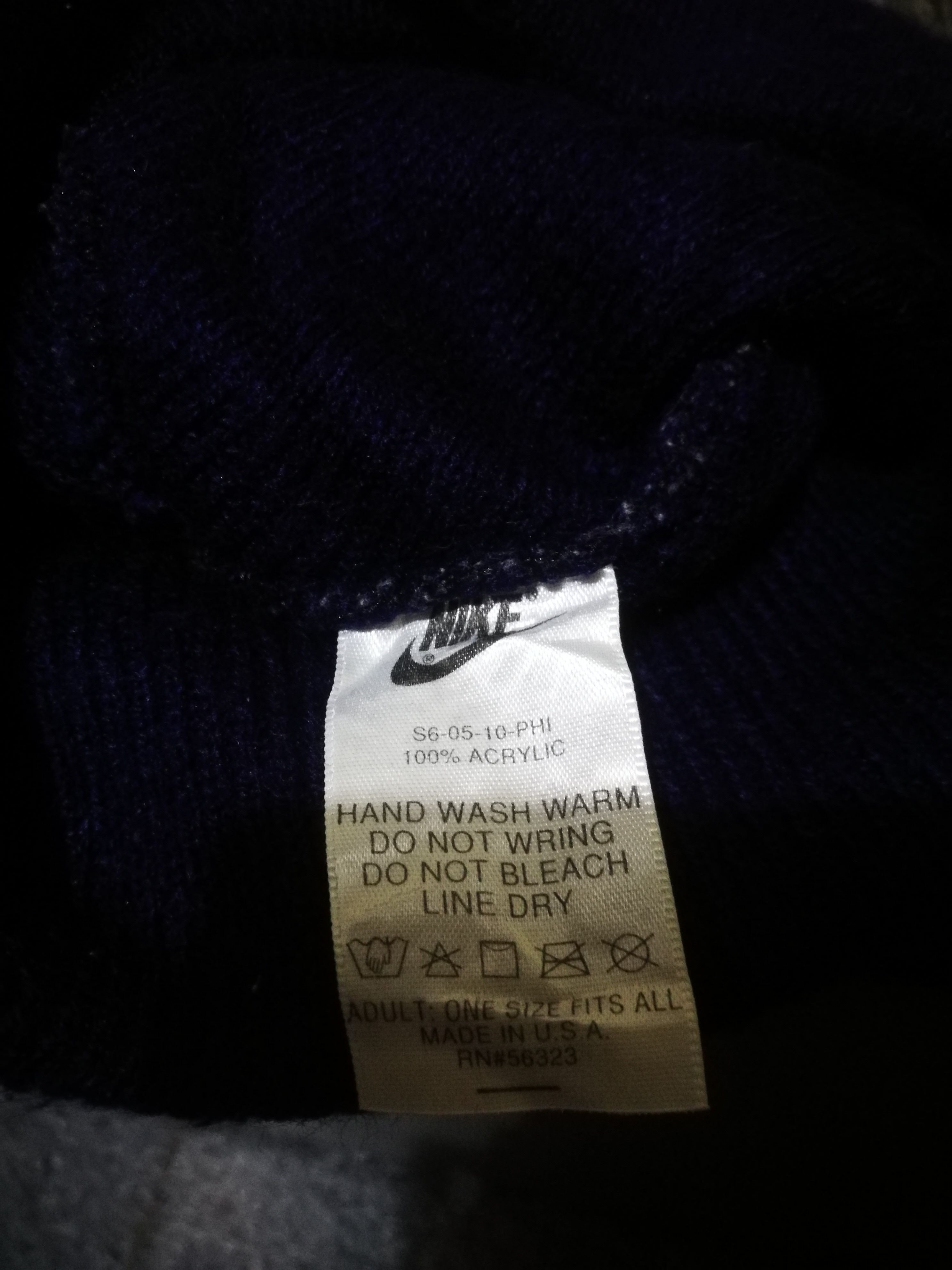 Nike × Vintage Vintage Nike Big Swoosh Beanie Size ONE SIZE - 2 Thumbnail