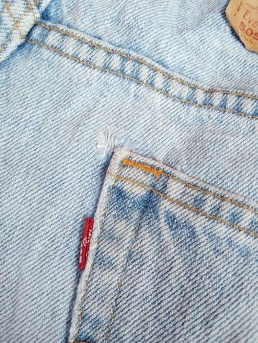 Levi's Vintage Levi's Jeans 505 Regular Straight Leg Denim 34x32 Size US 34 / EU 50 - 5 Thumbnail