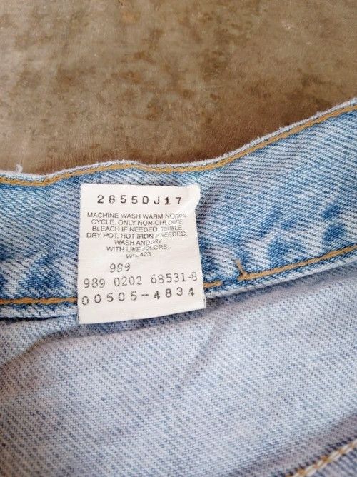 Levi's Vintage Levi's Jeans 505 Regular Straight Leg Denim 34x32 Size US 34 / EU 50 - 9 Thumbnail