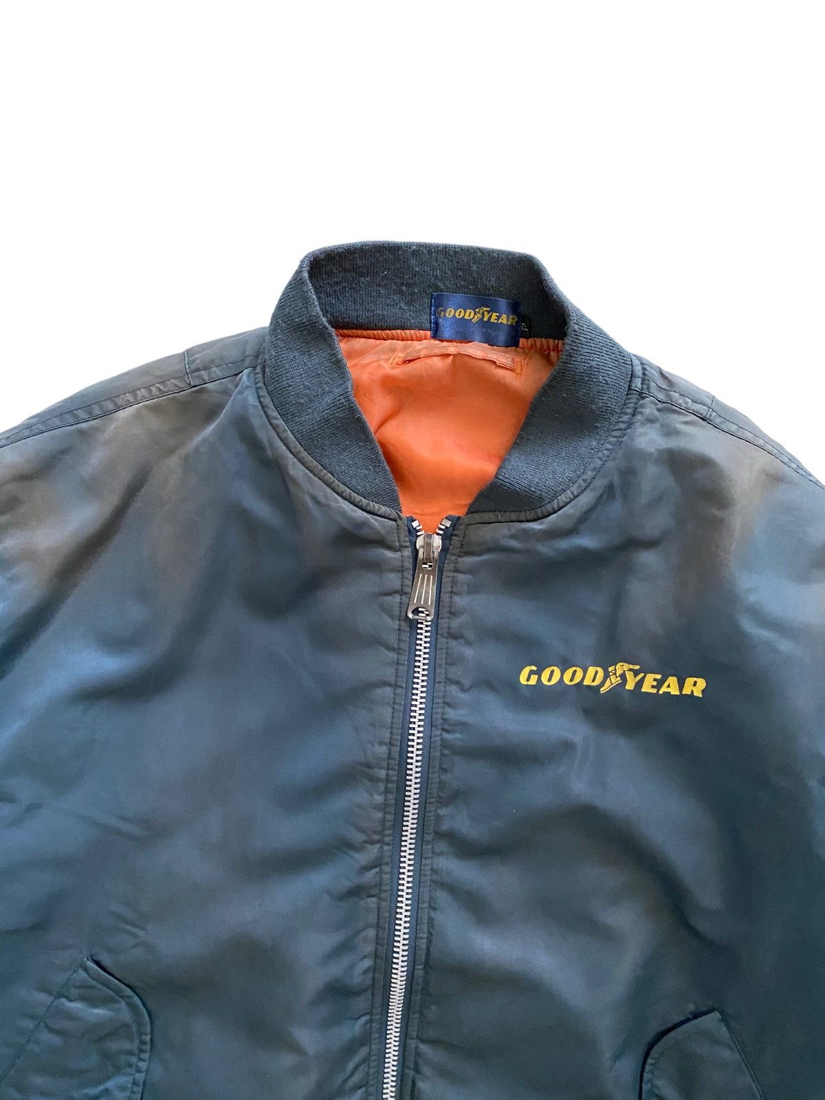 Japanese Brand × Vintage vintage Good Year Ma-1 bomber jacket faded Colour vintage Size US L / EU 52-54 / 3 - 6 Thumbnail