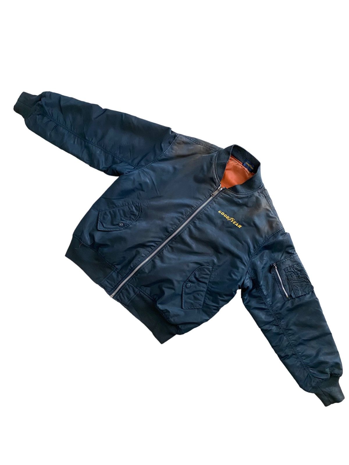 Japanese Brand × Vintage vintage Good Year Ma-1 bomber jacket faded Colour vintage Size US L / EU 52-54 / 3 - 10 Thumbnail