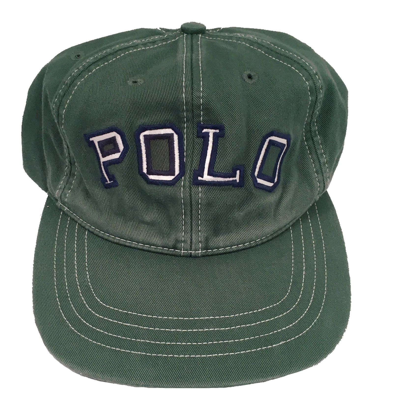Lauren Baseball Cap Polo Hat Green NEW RARE Vintage Polo Sport