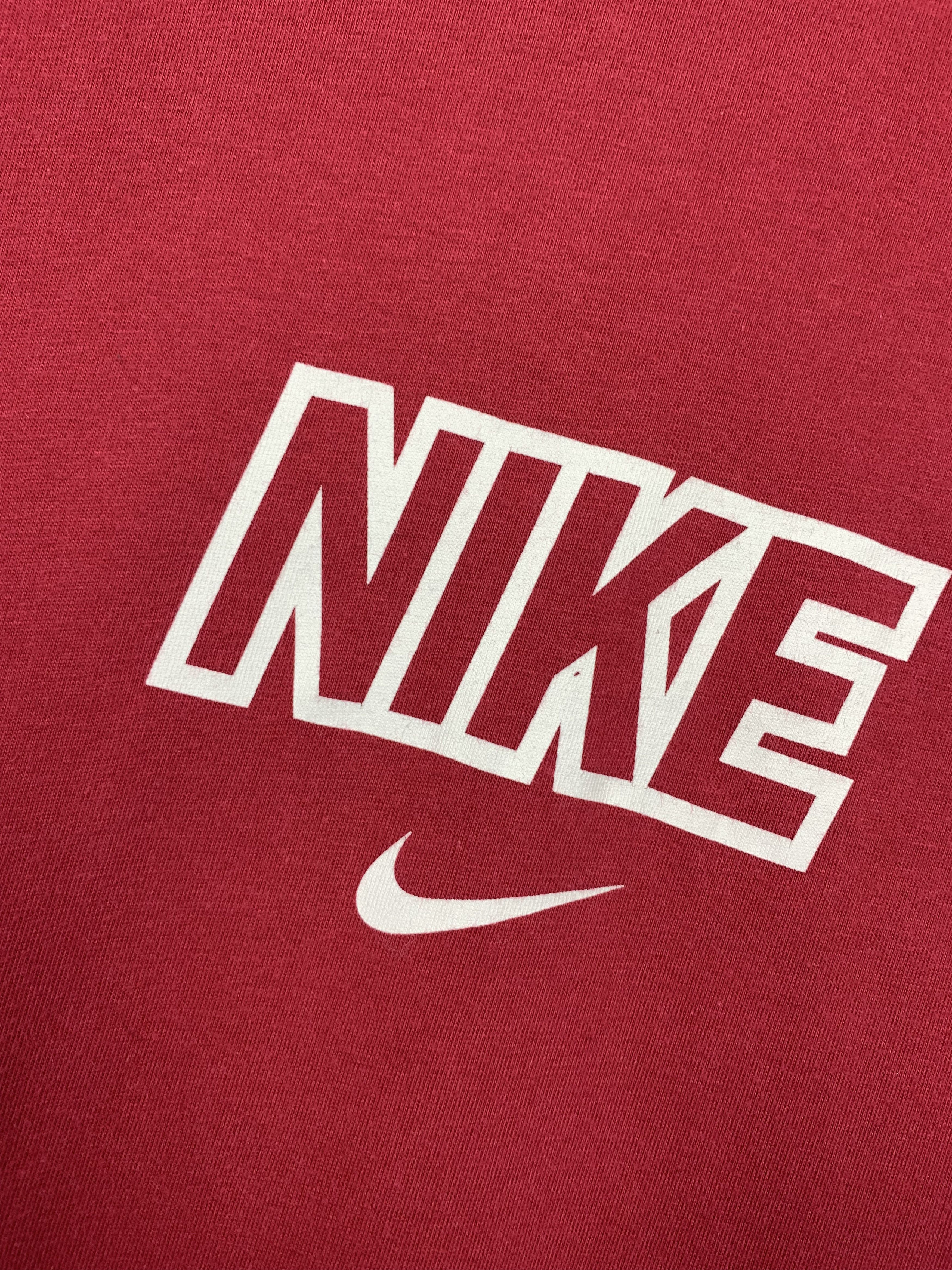 Nike × Vintage 90s Vintage Nike Mens T-Shirt Tee Size US M / EU 48-50 / 2 - 3 Thumbnail