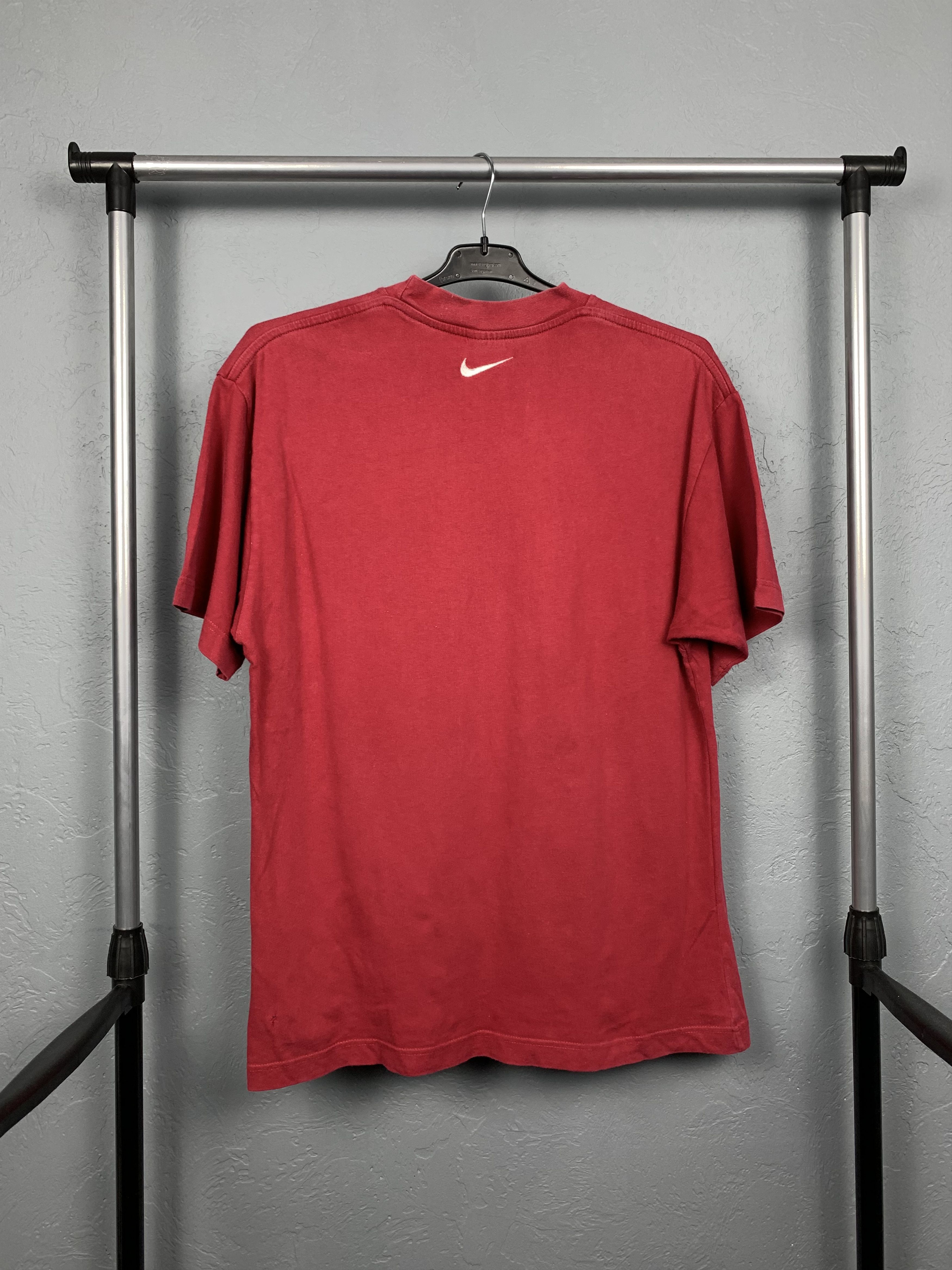 Nike × Vintage 90s Vintage Nike Mens T-Shirt Tee Size US M / EU 48-50 / 2 - 6 Thumbnail