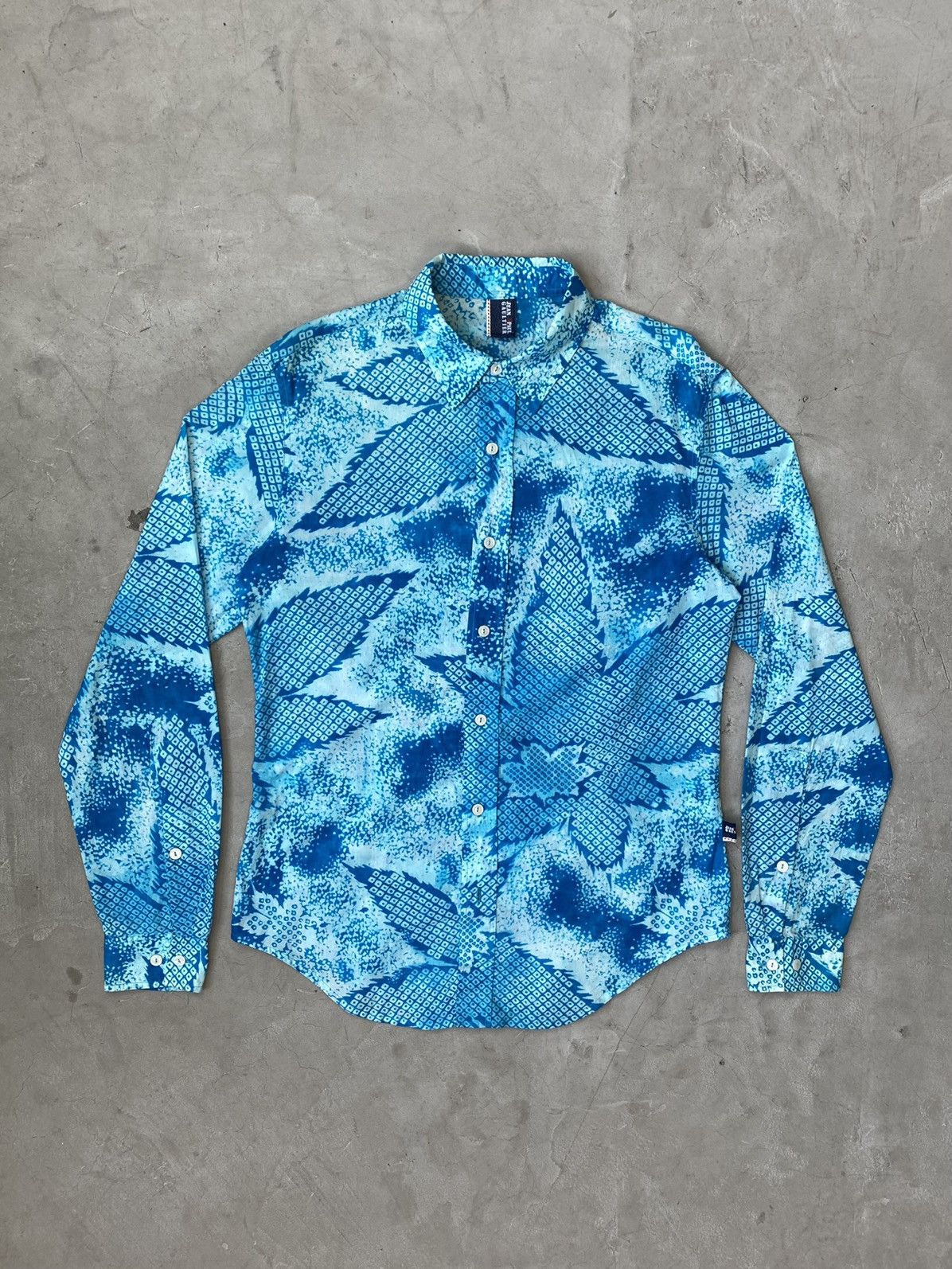 Jean Paul Gaultier Jean Paul Gaultier Weed Psychedelic Shirt Size US L / EU 52-54 / 3 - 1 Thumbnail