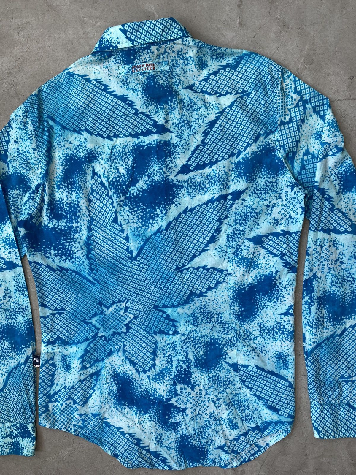 Jean Paul Gaultier Jean Paul Gaultier Weed Psychedelic Shirt Size US L / EU 52-54 / 3 - 7 Thumbnail