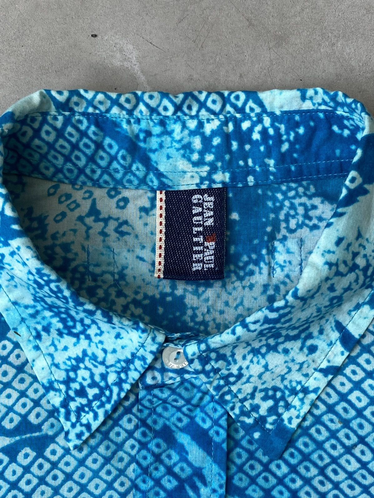Jean Paul Gaultier Jean Paul Gaultier Weed Psychedelic Shirt Size US L / EU 52-54 / 3 - 9 Thumbnail