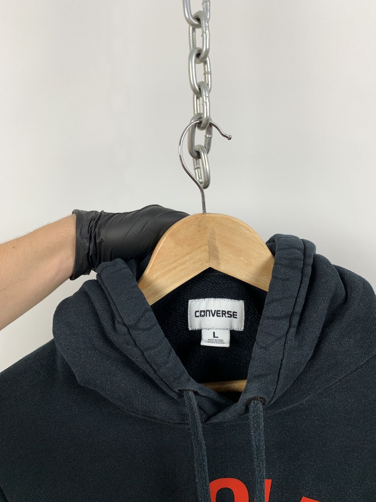 Converse Converse x Golf Wang Golf Le Fleure Faded Black Hoodie Size US L / EU 52-54 / 3 - 16 Thumbnail
