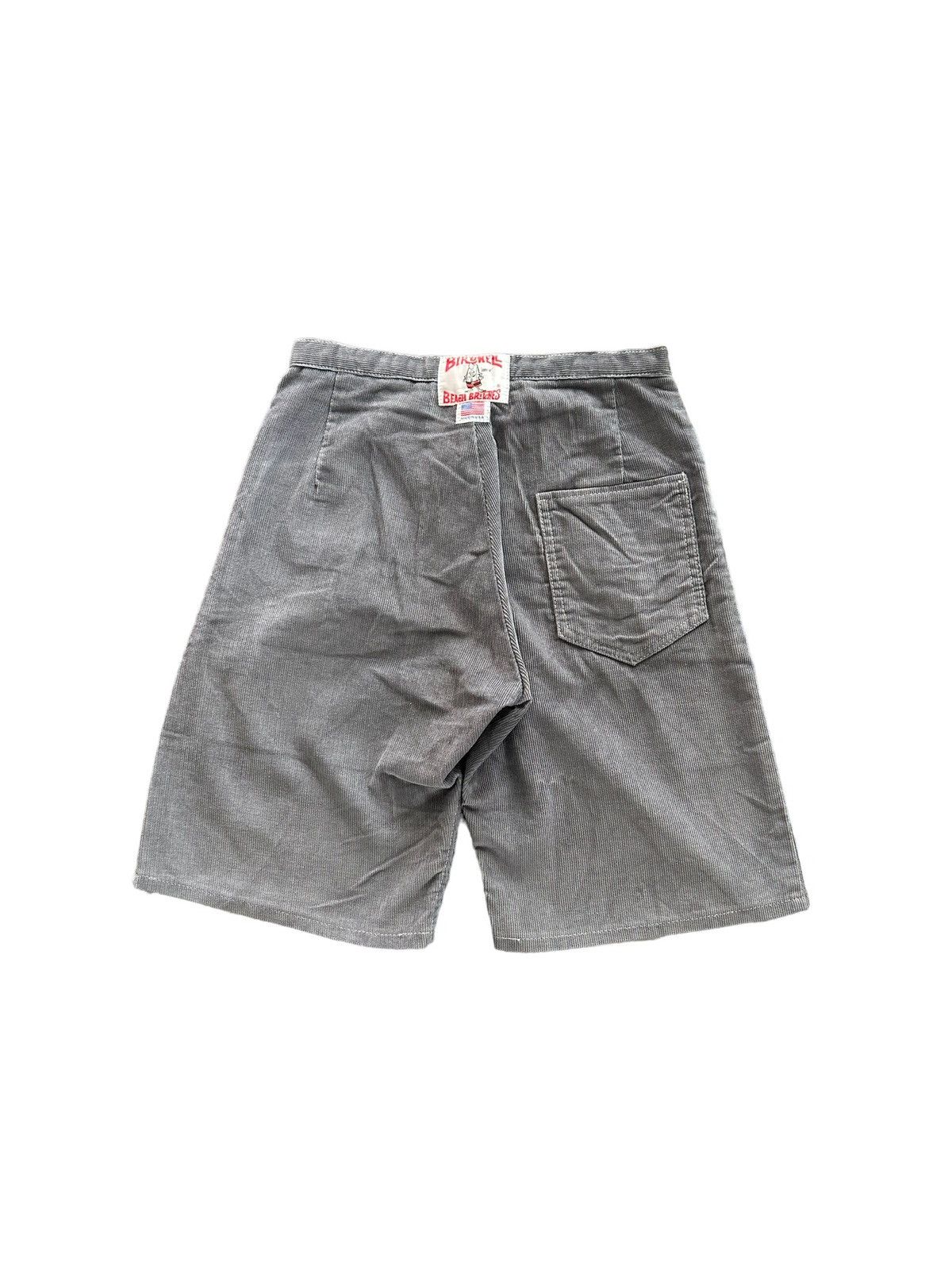 Japanese Brand Birdwell Beach Breachest Corduroy lace up short pants Size US 29 - 4 Thumbnail