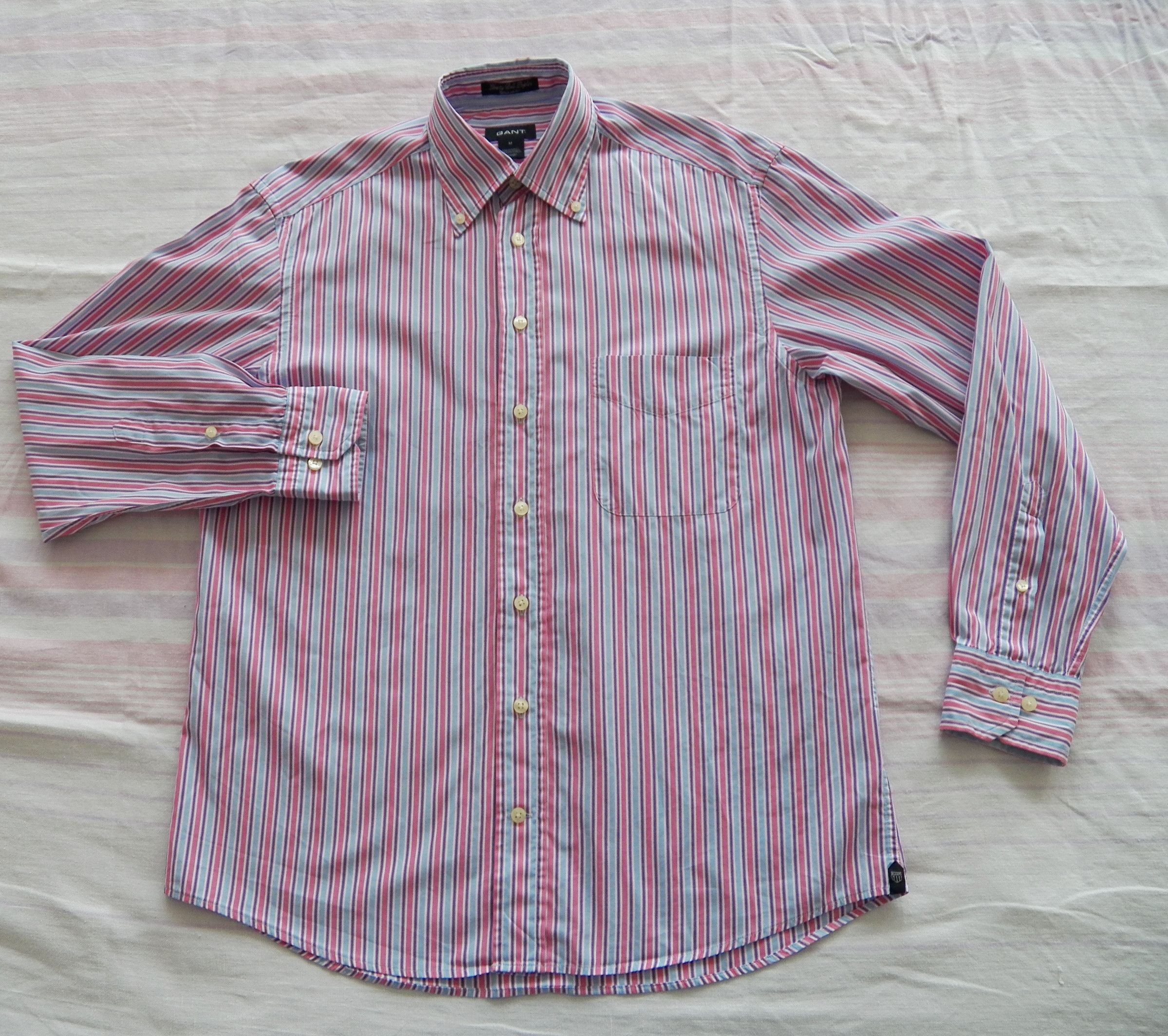 Gant GANT Liberty Bell Poplin SHIRT stripe cotton Regular Fit Size US M / EU 48-50 / 2 - 1 Thumbnail