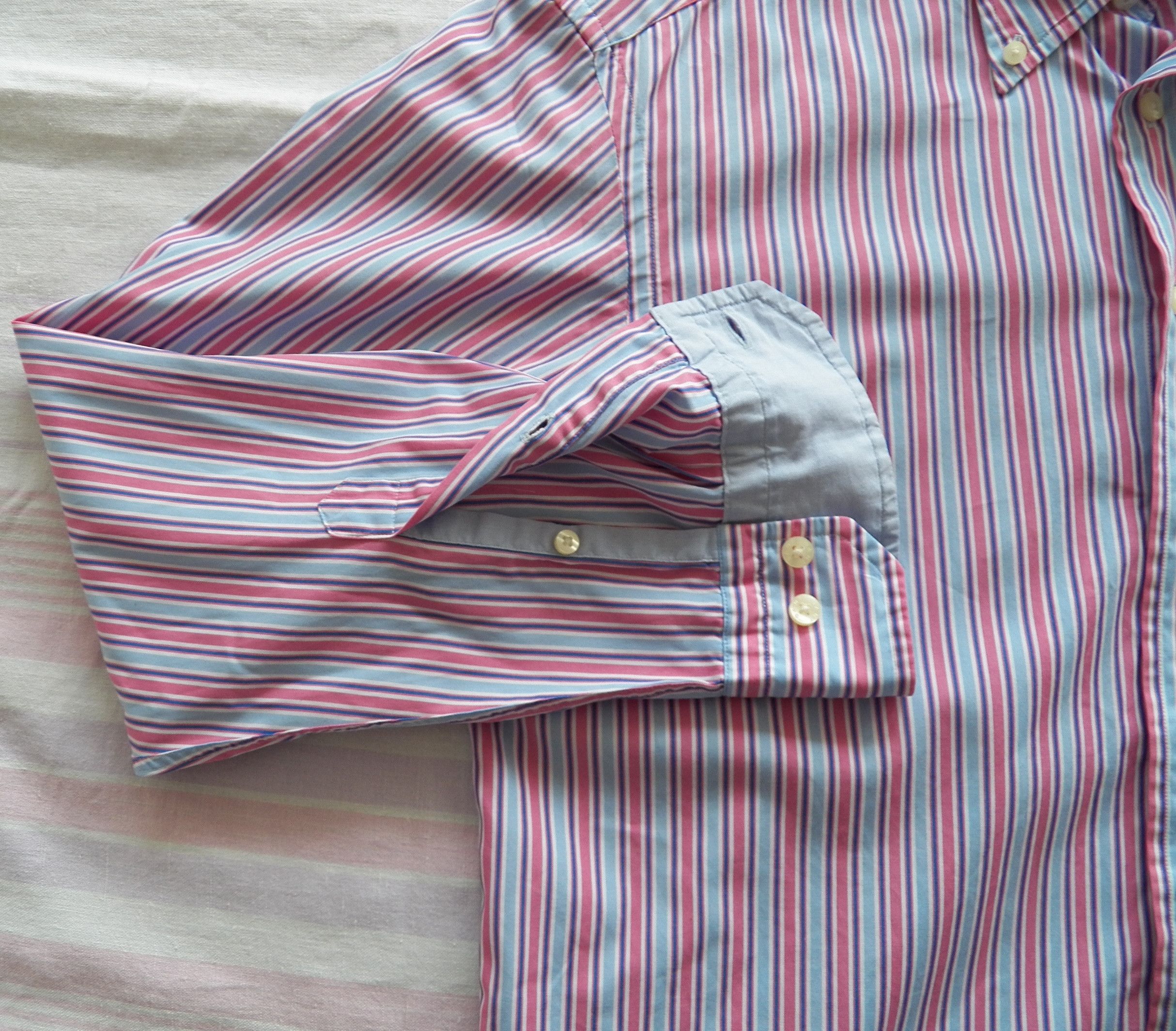 Gant GANT Liberty Bell Poplin SHIRT stripe cotton Regular Fit Size US M / EU 48-50 / 2 - 2 Thumbnail