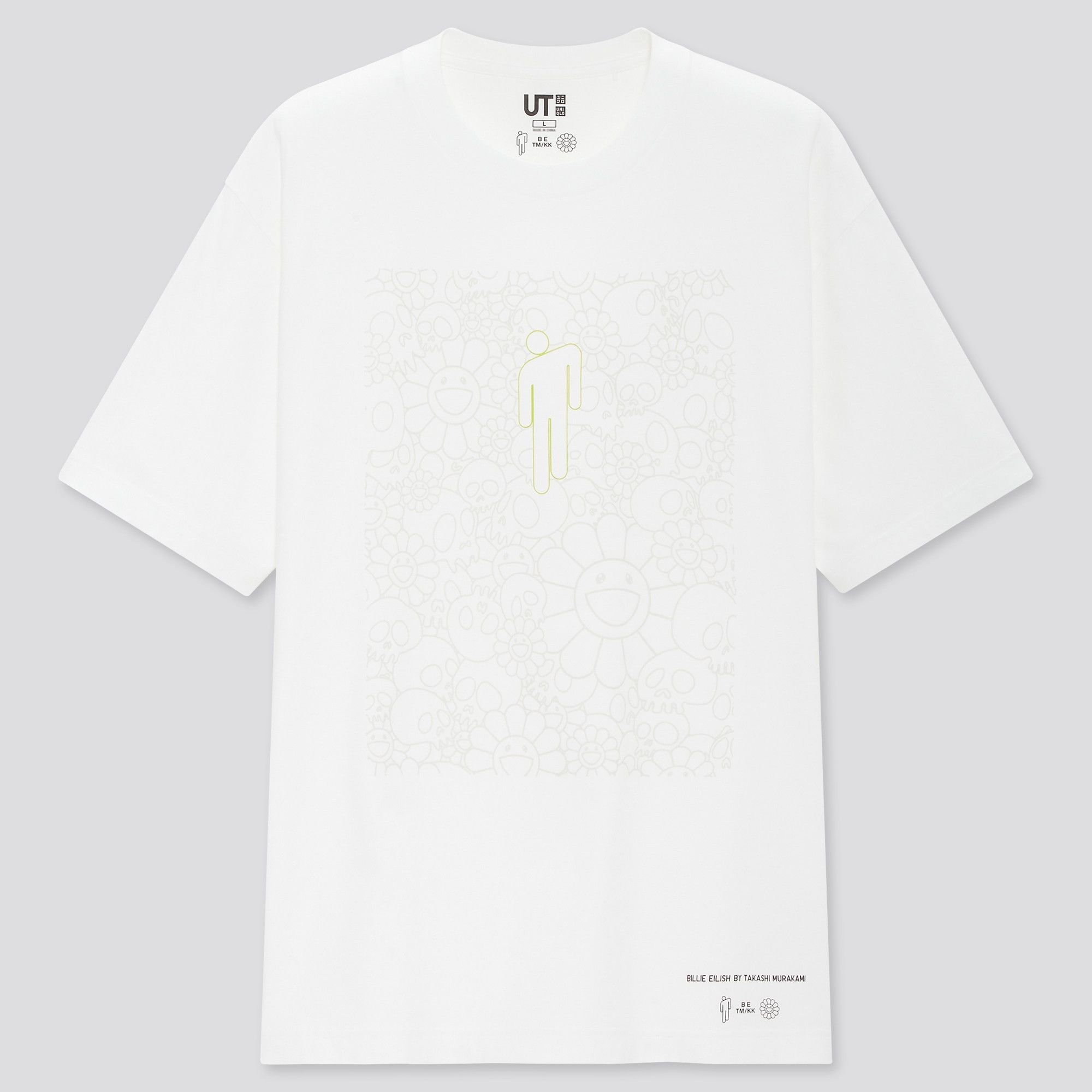Billie Eilish Uniqlo X BILLIE EILISH x TAKASHI MURAKAMI T-Shirt TEE Size US L / EU 52-54 / 3 - 2 Thumbnail