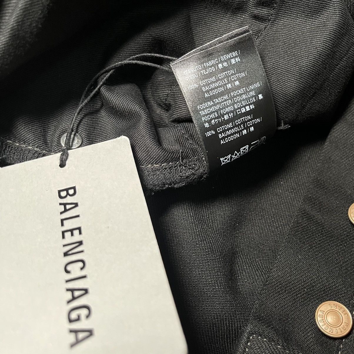 Balenciaga BALENCIAGA “CLASSIC NORMAL FIT BLACK JEANS” Size US 31 - 7 Thumbnail