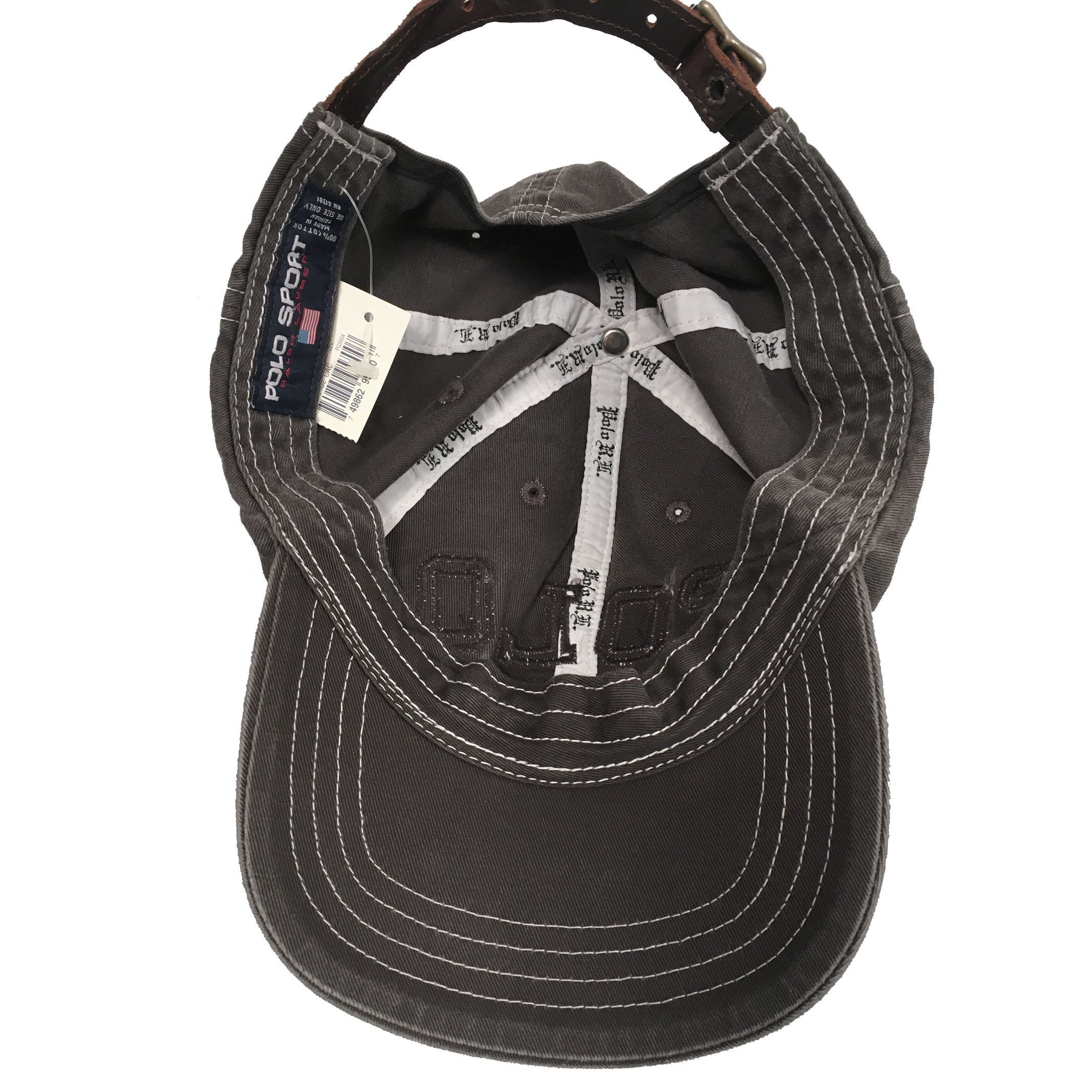 Polo Ralph Lauren NEW 2003 Vintage Polo Sport Ralph Lauren Baseball Hat! Black Size ONE SIZE - 2 Thumbnail