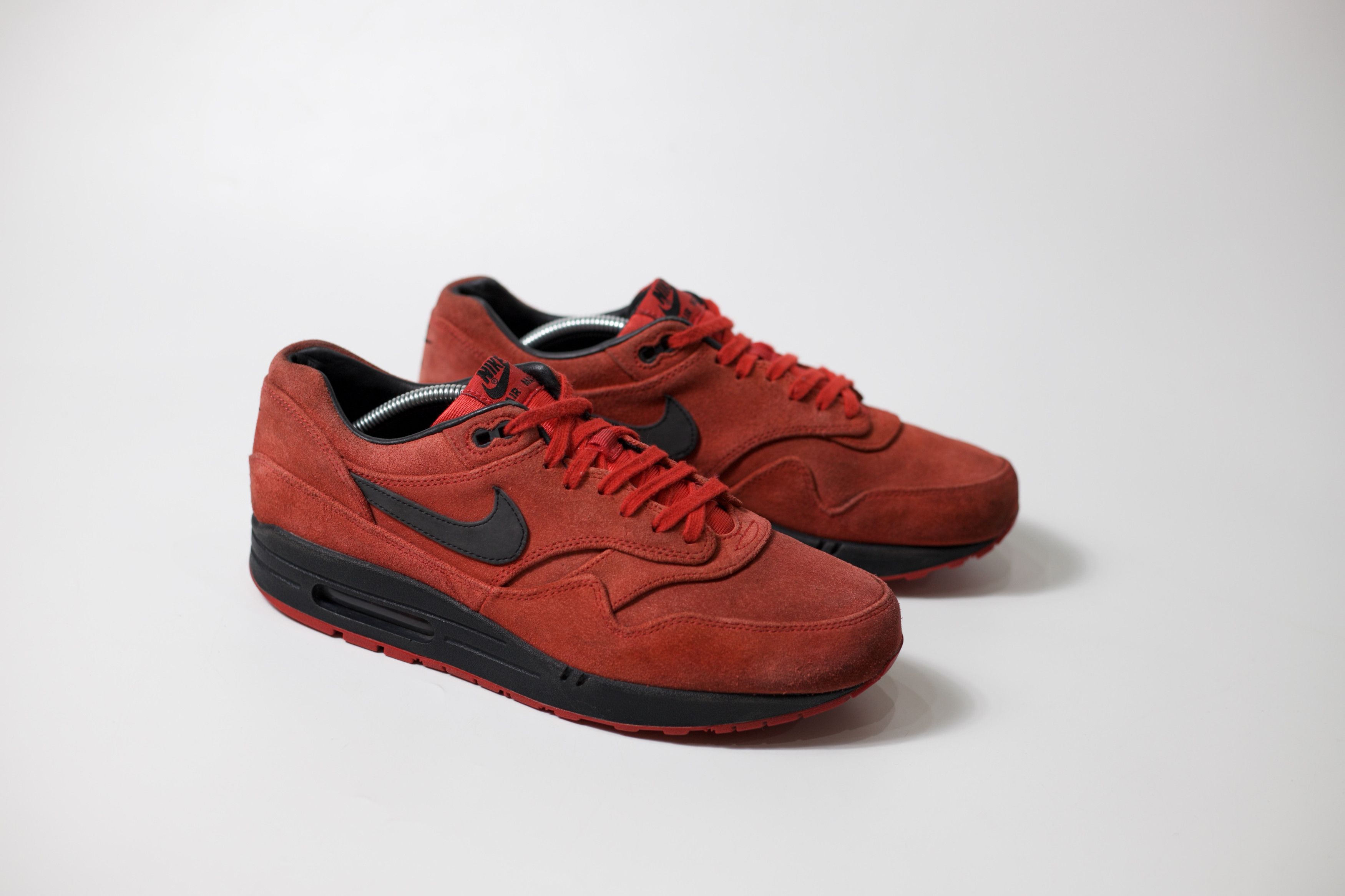 Nike 2012 Nike Air Max 1 Premium "Pimento" Size US 10 / EU 43 - 3 Thumbnail