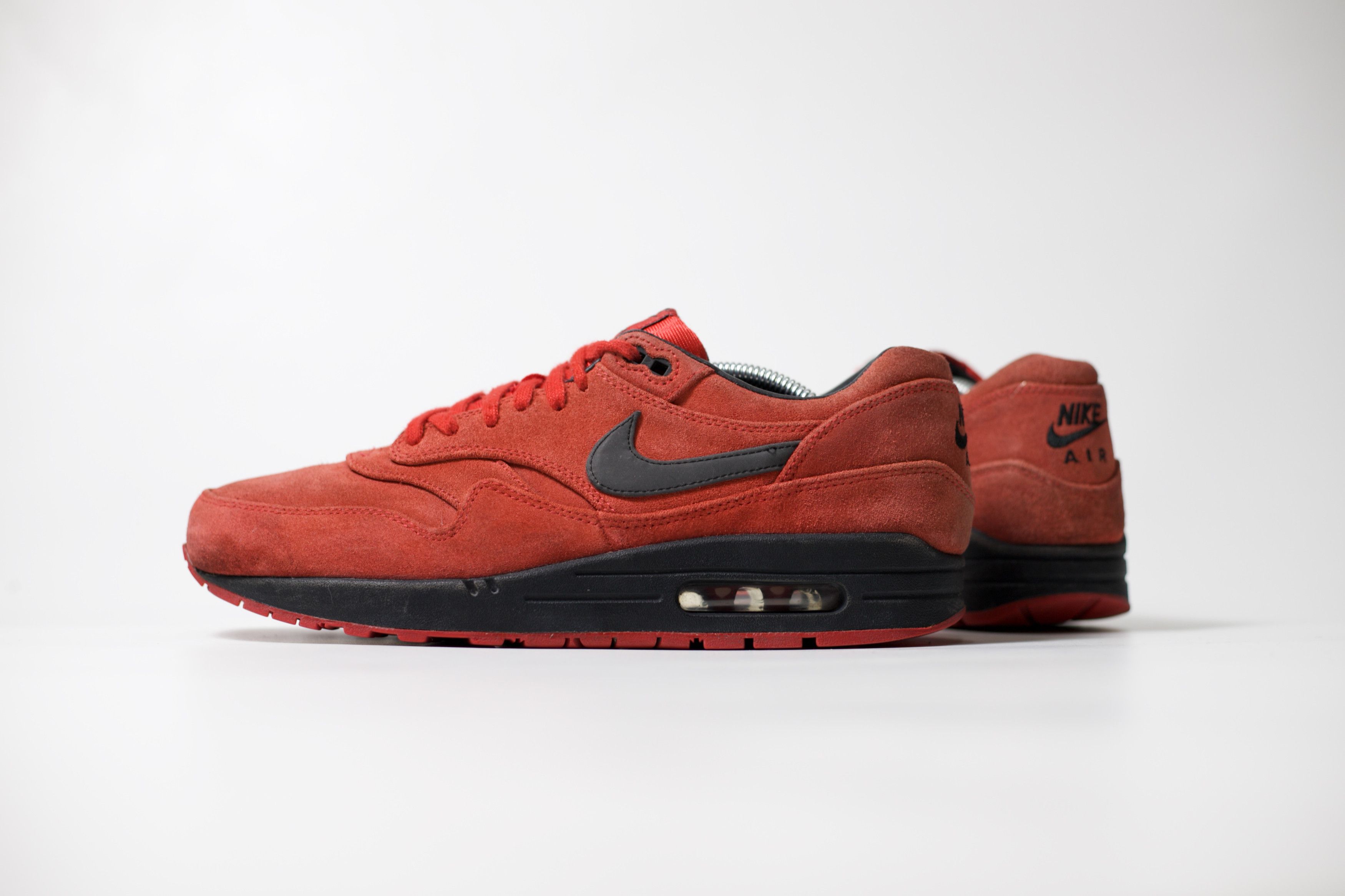 Nike 2012 Nike Air Max 1 Premium "Pimento" Size US 10 / EU 43 - 2 Thumbnail