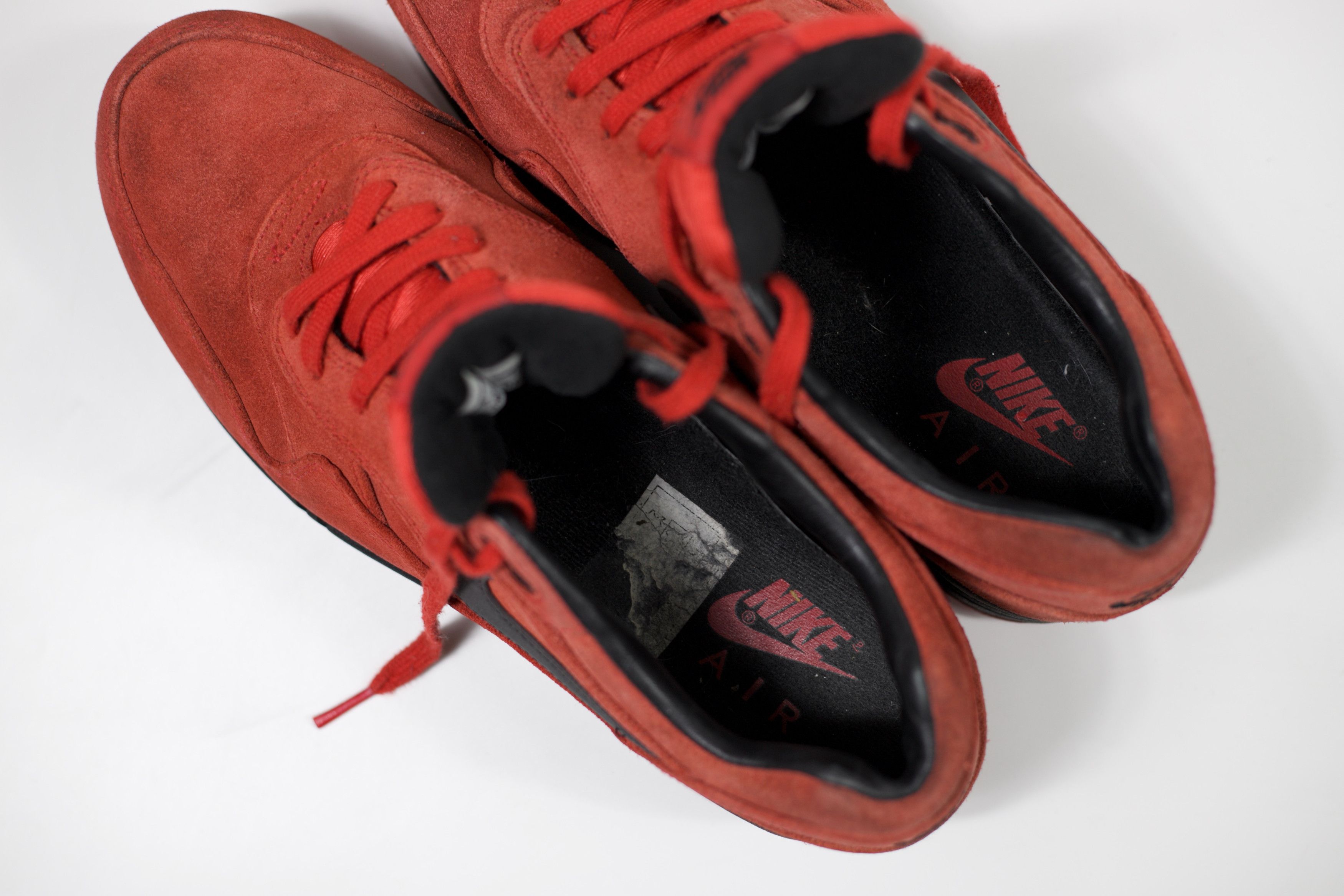 Nike 2012 Nike Air Max 1 Premium "Pimento" Size US 10 / EU 43 - 12 Thumbnail